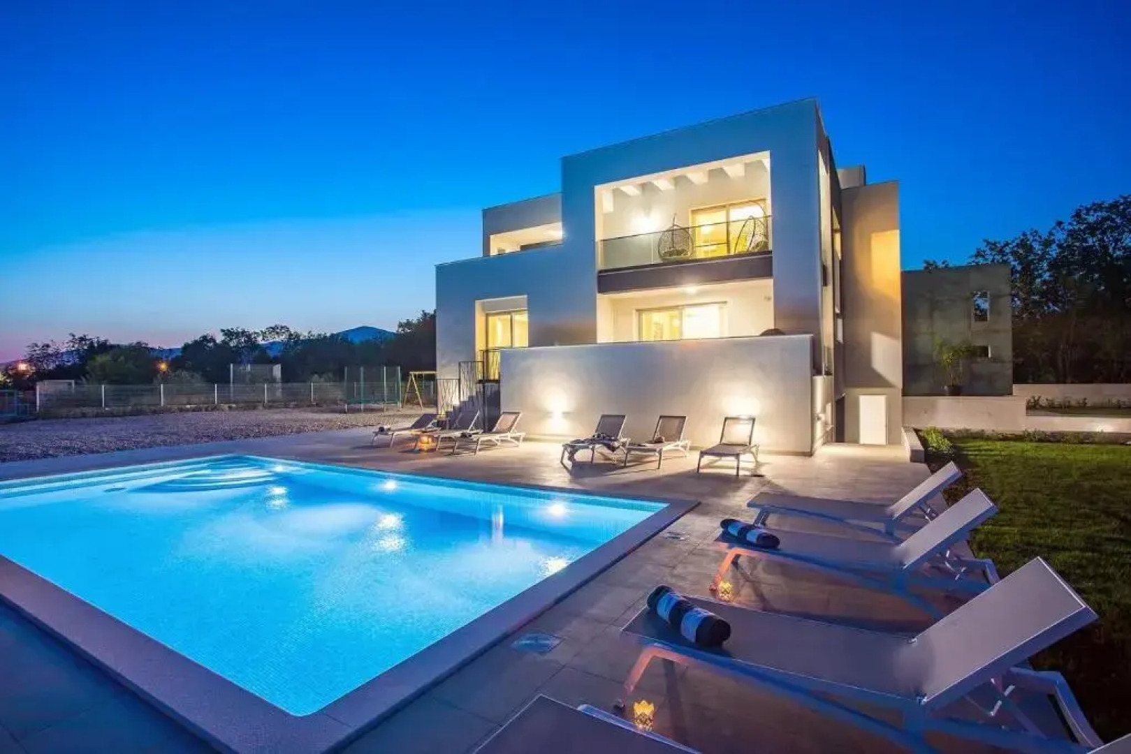 Villa Marijeta exclusive 5 star villa with 50sqm private pool, 6 bedrooms and playroom