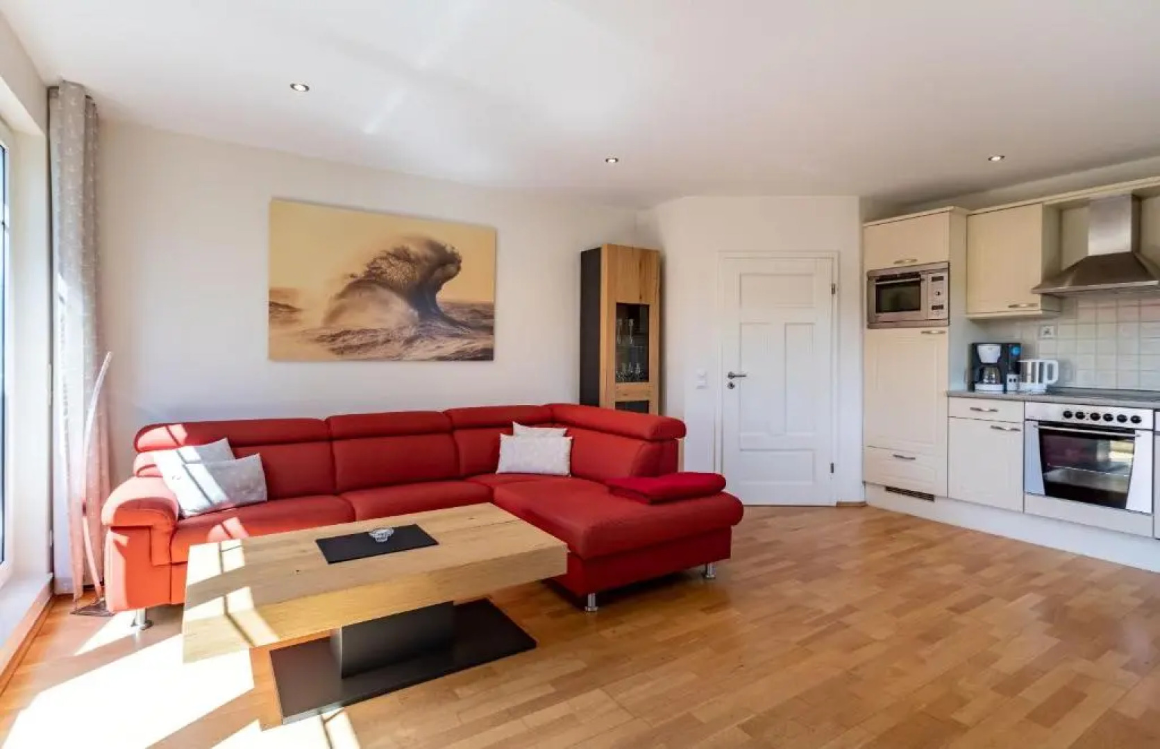 Ferienwohnung Christiane in der Villa zum Kronprinzen direkt gegenüber der SaarowTherme