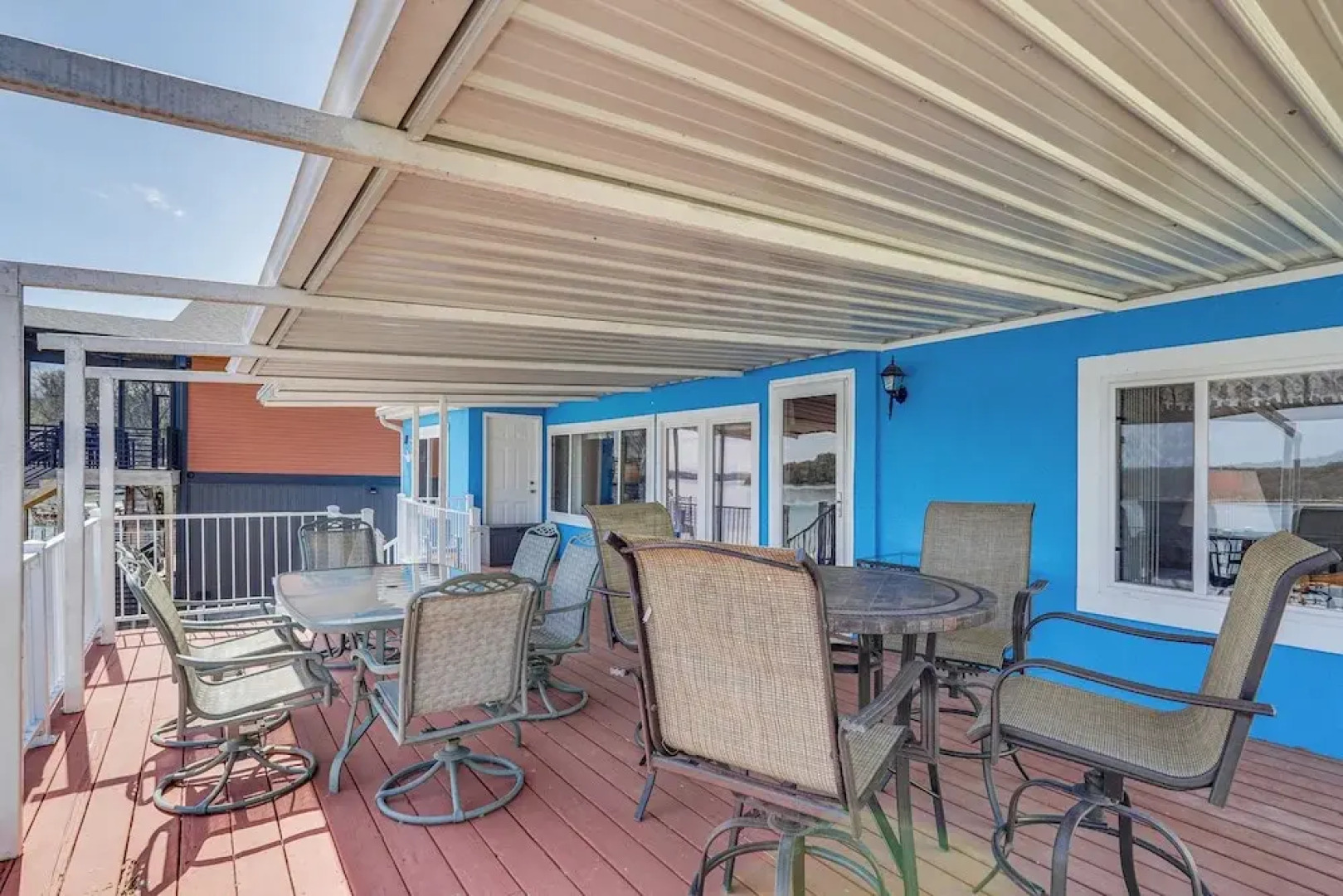 Private Dock at Waterfront Lake of the Ozarks Home