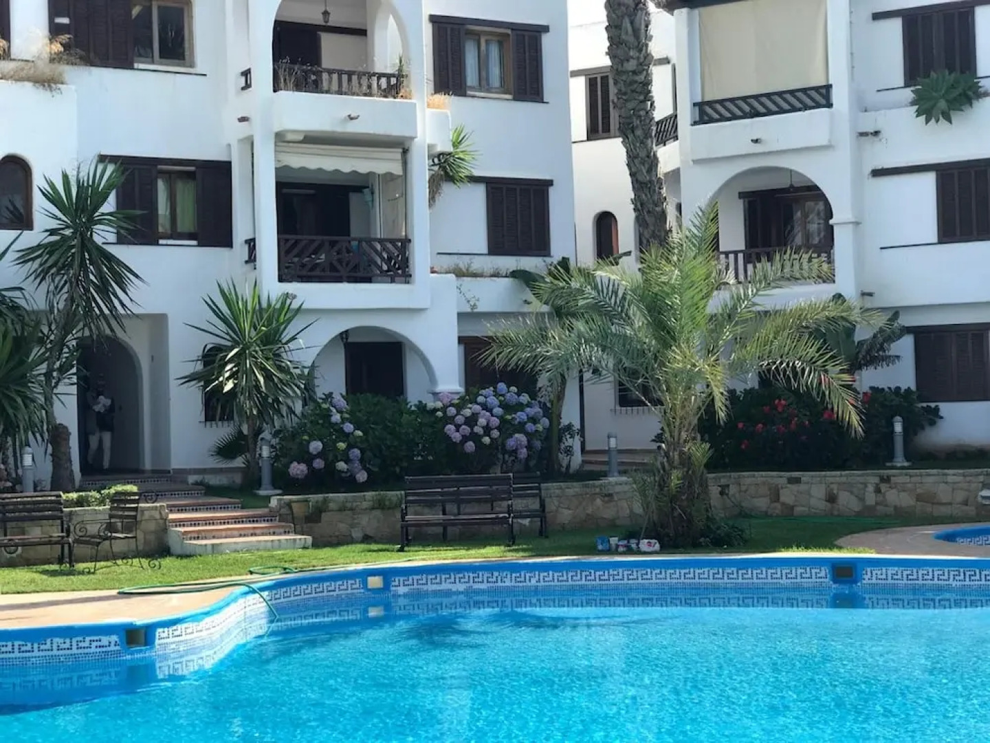 Apartment With 2 Bedrooms in Cabo Negro, With Shared Pool, Furnished Terrace and Wifi - 150 m From the Beach