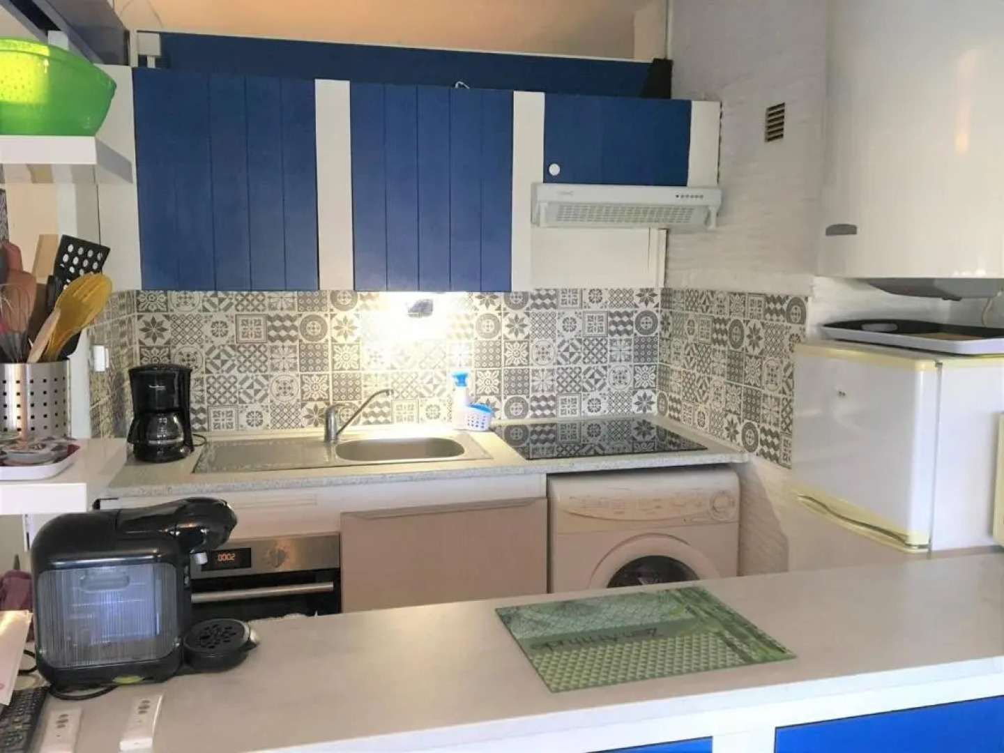 Accès direct plage pour ce T2 avec parking privatif 4PC125