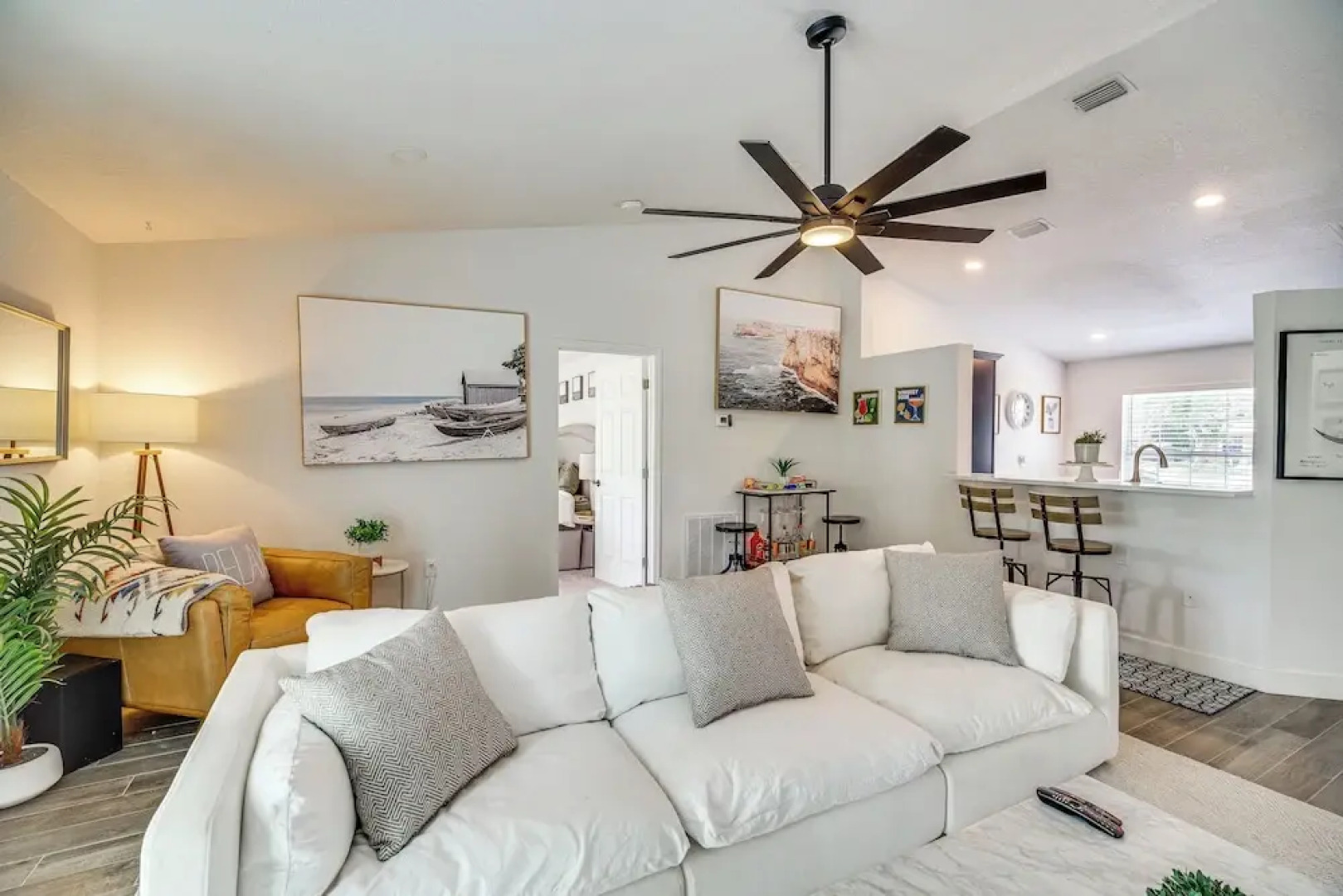 Private Yard + Patio: Central Sebastian Home!