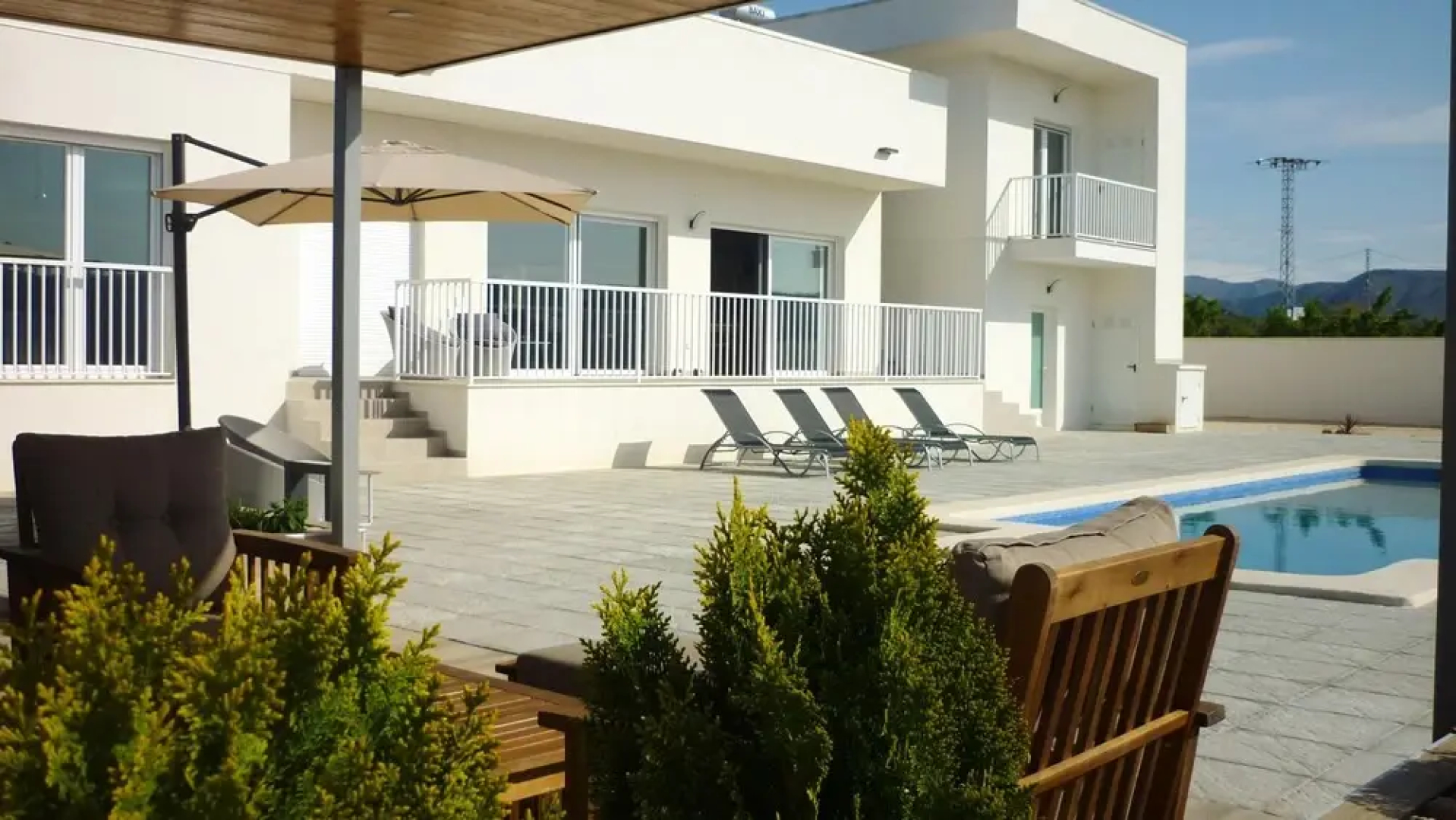 Villa With 3 Bedrooms in Abanilla, With Wonderful Mountain View, Shared Pool, Enclosed Garden