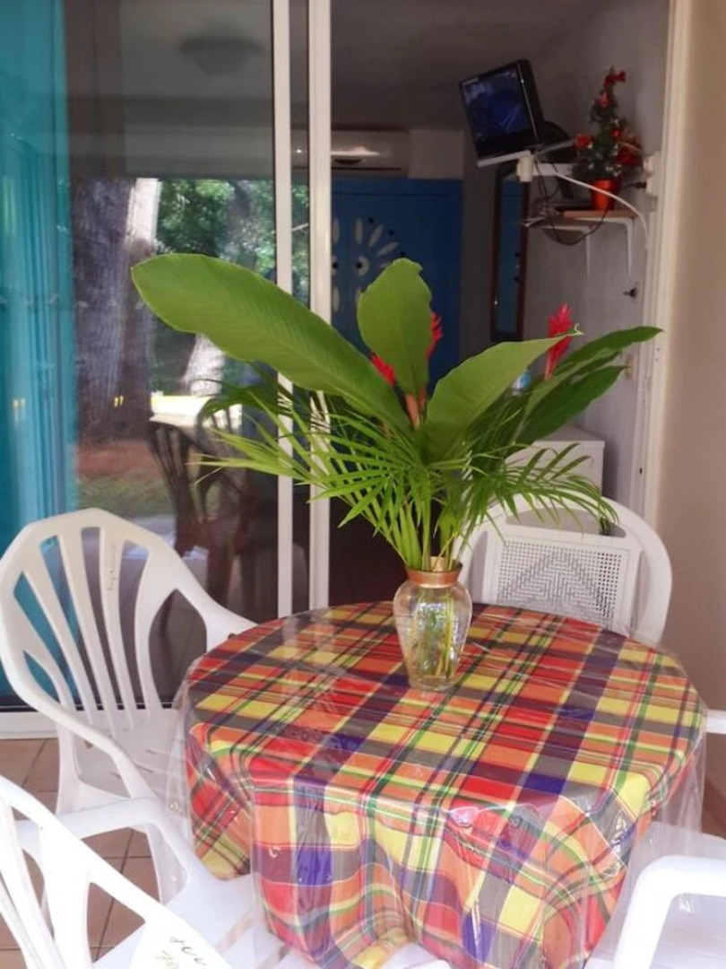 Studio in Sainte anne, With Enclosed Garden and Wifi Near the Beach