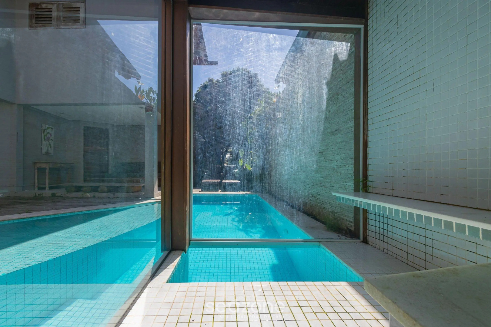 Casa de férias com piscina e churrasqueira ACC519