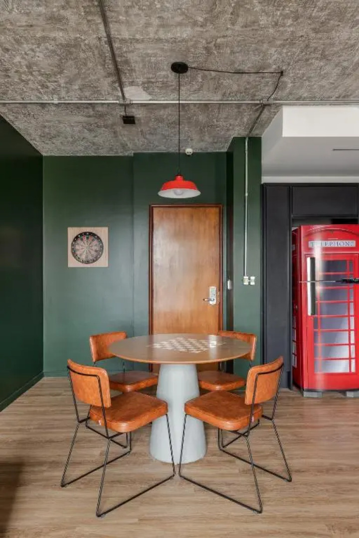 Apto Londrina Flat Hotel 702 c jacuzzi 43 m2