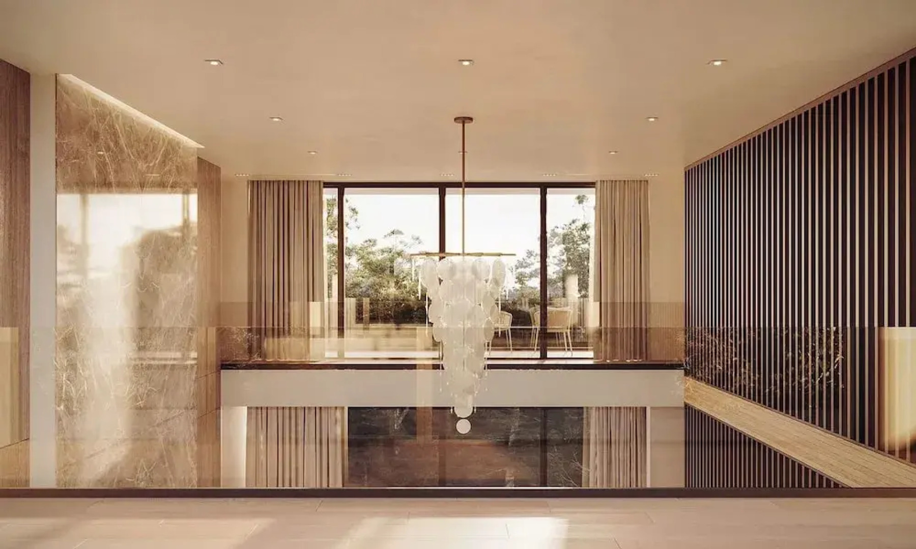 Brightwater by Rove Sauna Pool Outdoor Spaces