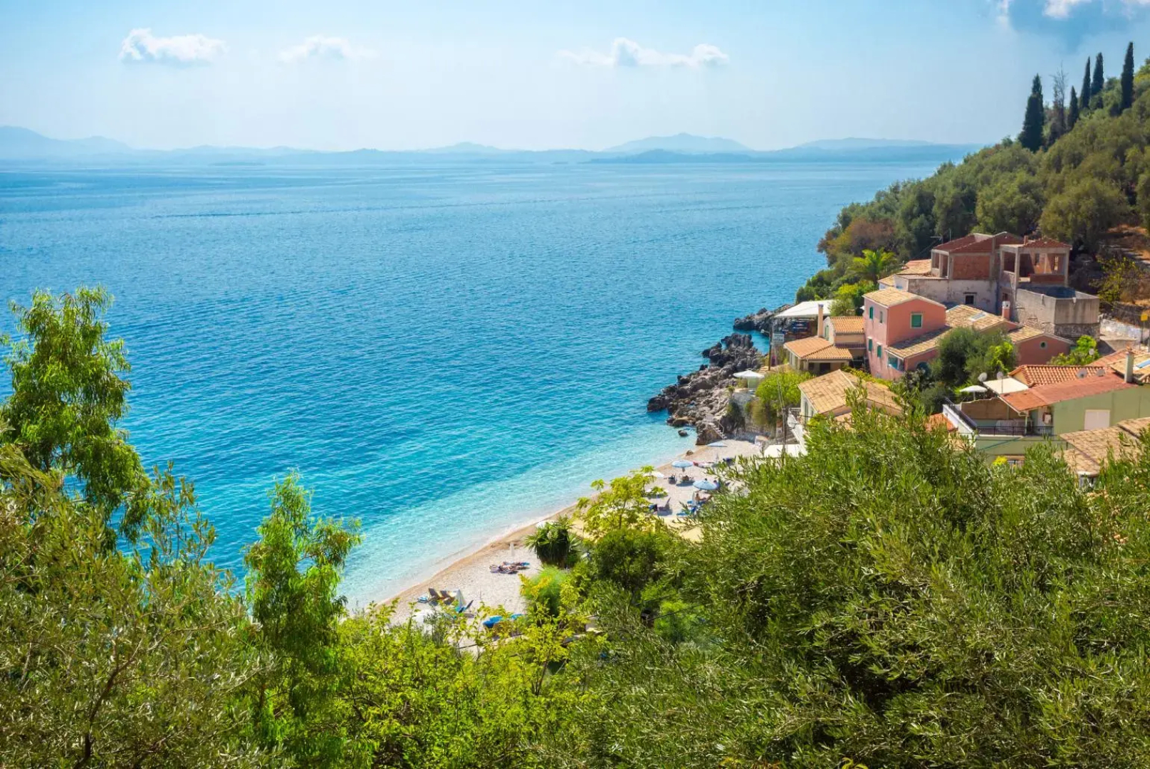 Beach villa Aetos kaminaki Nissaki
