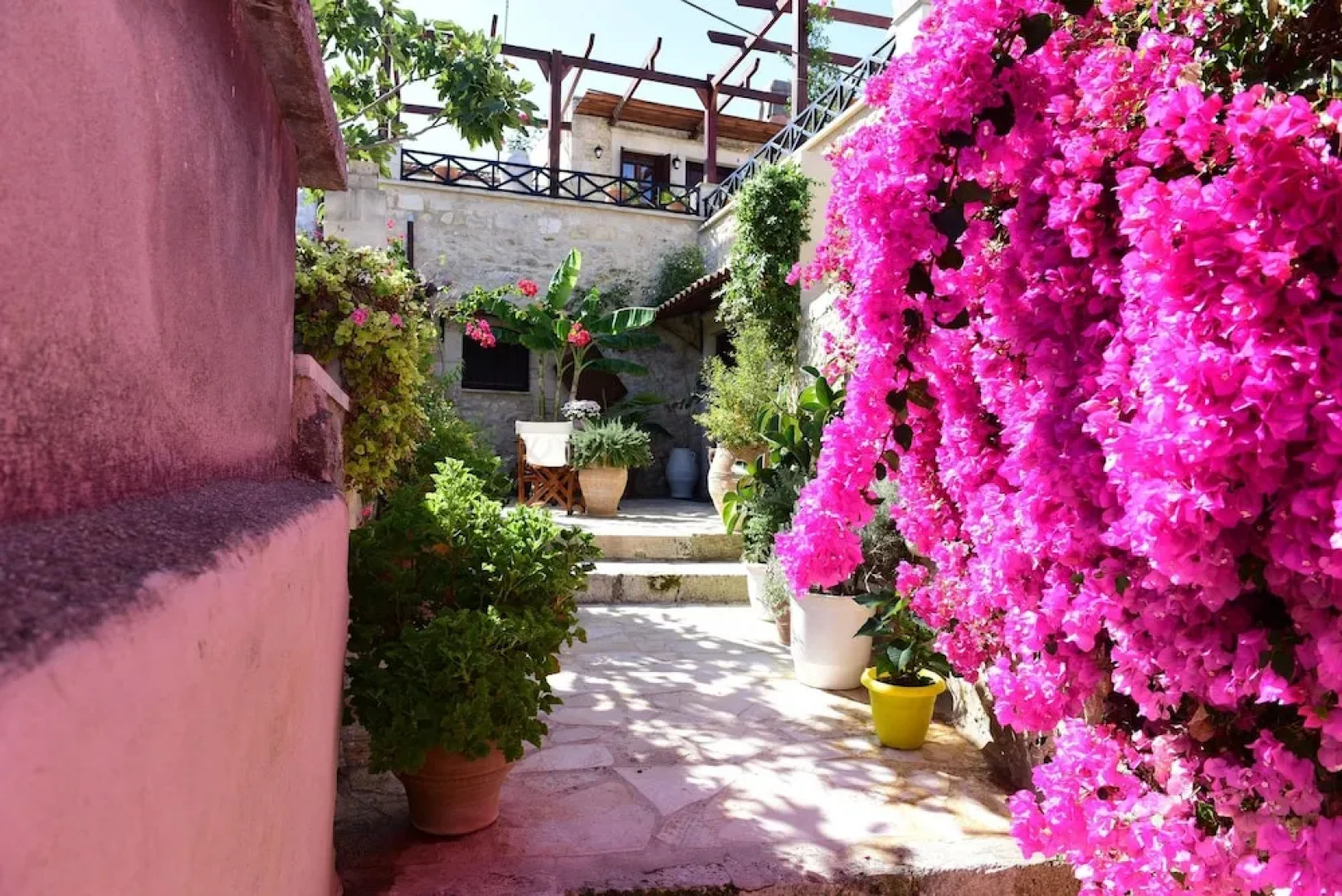 House With 2 Bedrooms in Rethymno, With Wonderful sea View, Private Po