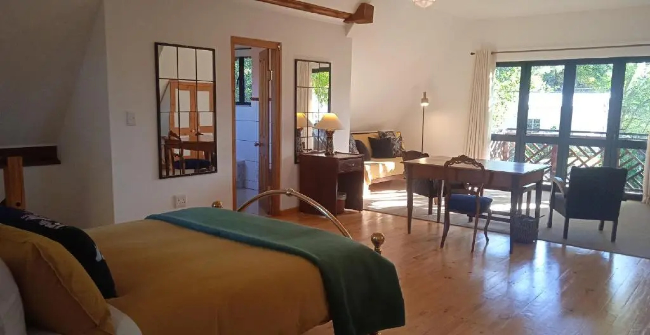 Fleur Bleue & the Timber Frame