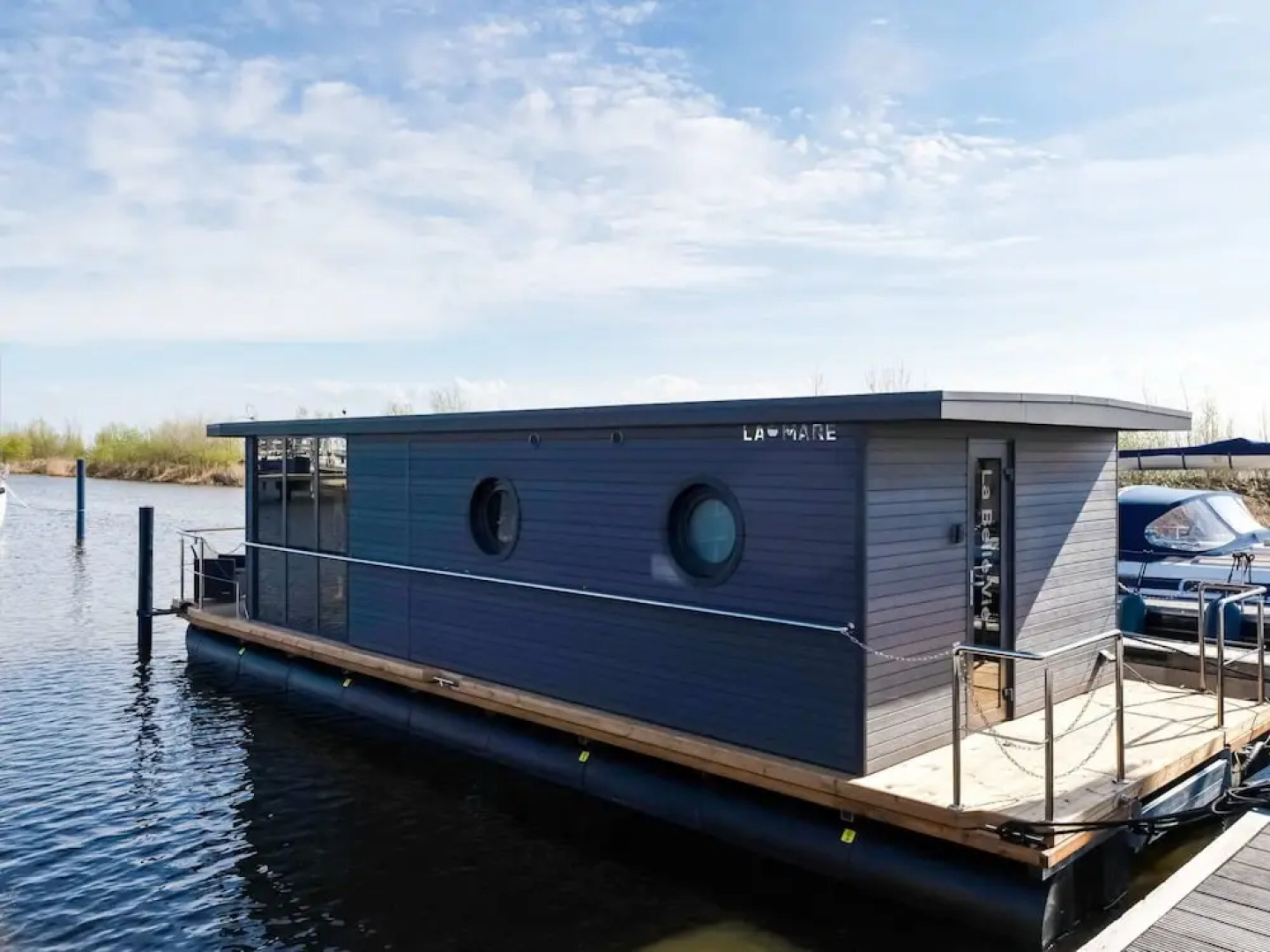 Beautiful Houseboat in Marina of Volendam