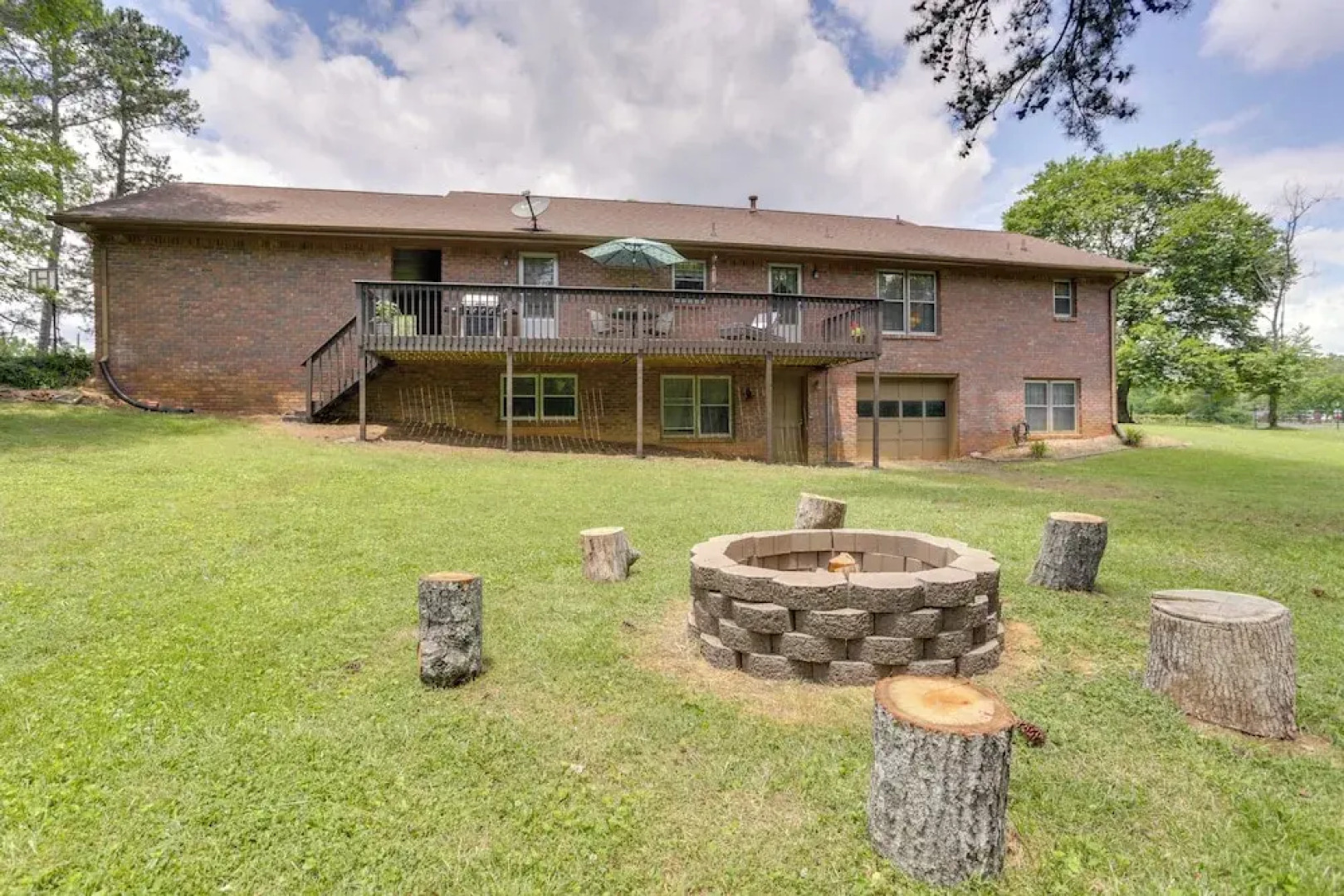 Cozy Georgia Getaway w/ Deck, Grill & Fire Pit!