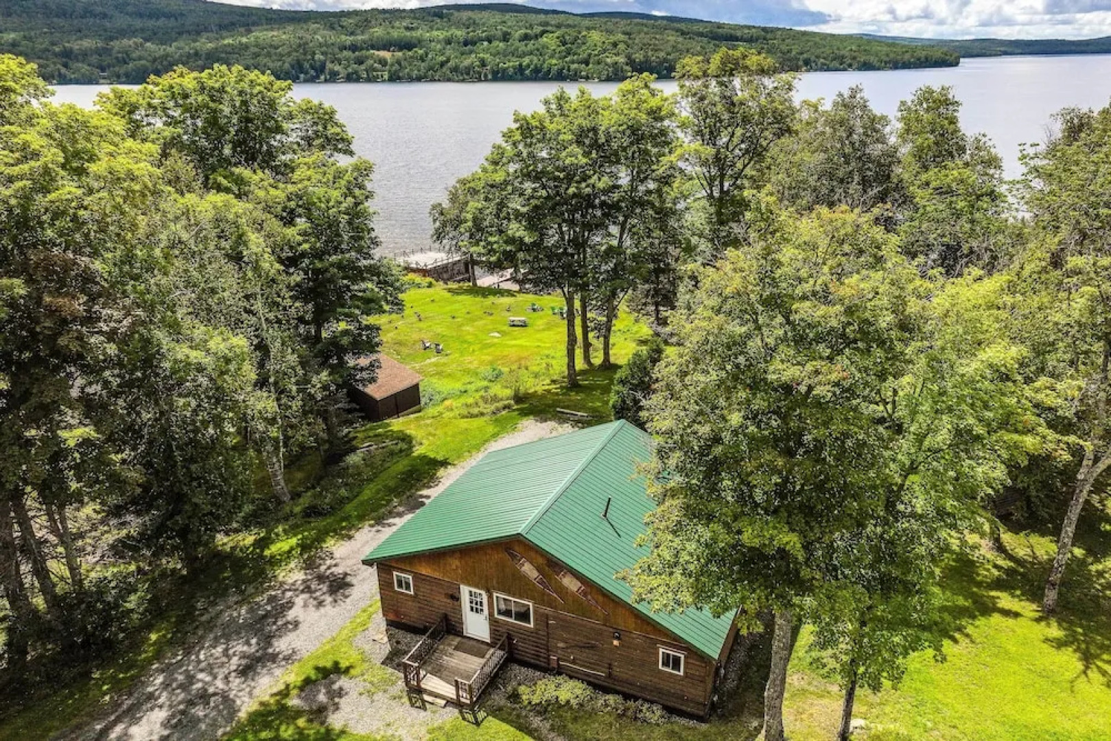 Rustic Cabin Retreat on Rangeley Lake!