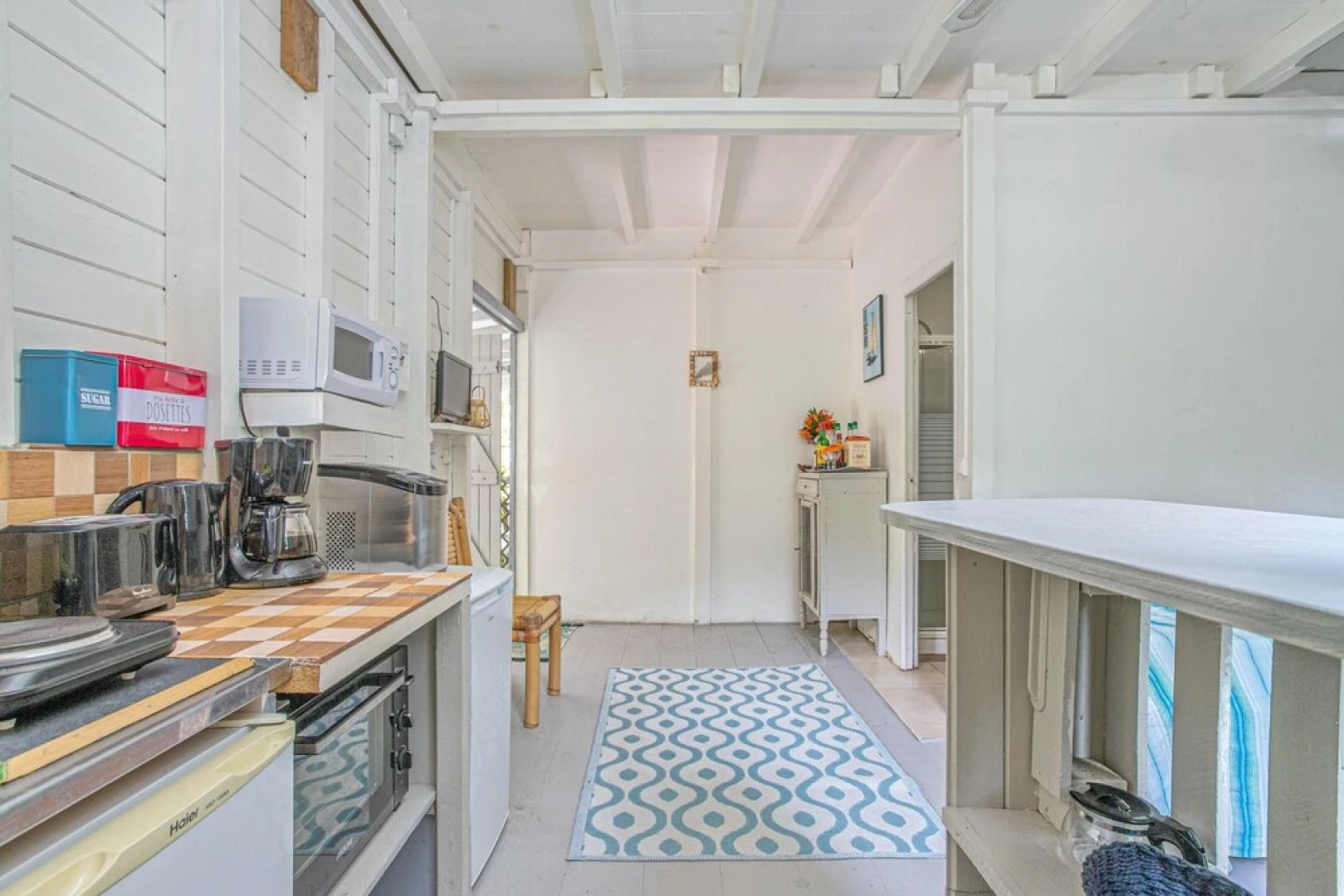 Apartment in a Bungalow on the Beach in Le Carbet Wonder