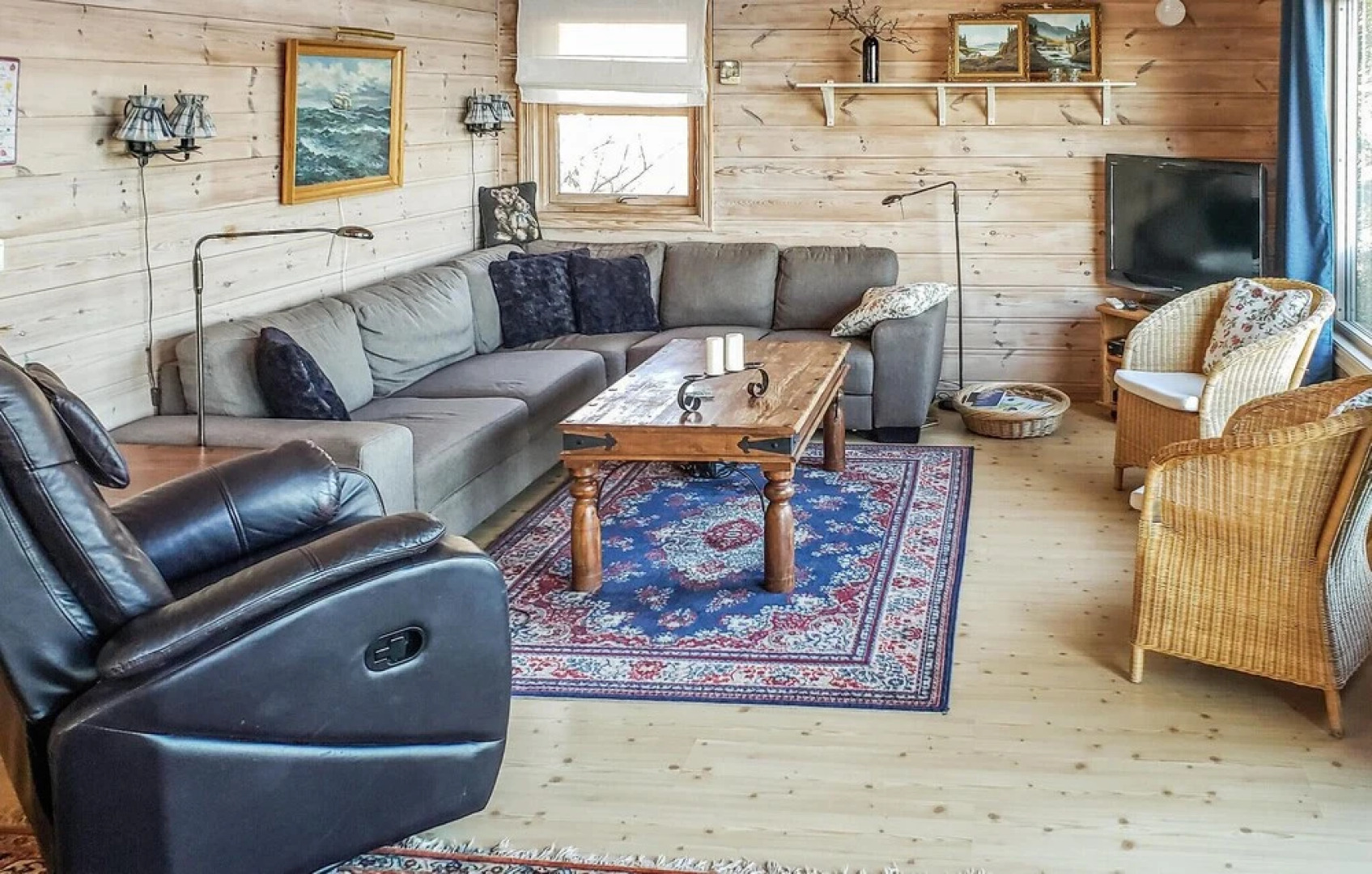 Stunning Home in Lindesnes With 3 Bedrooms, Sauna and Wifi