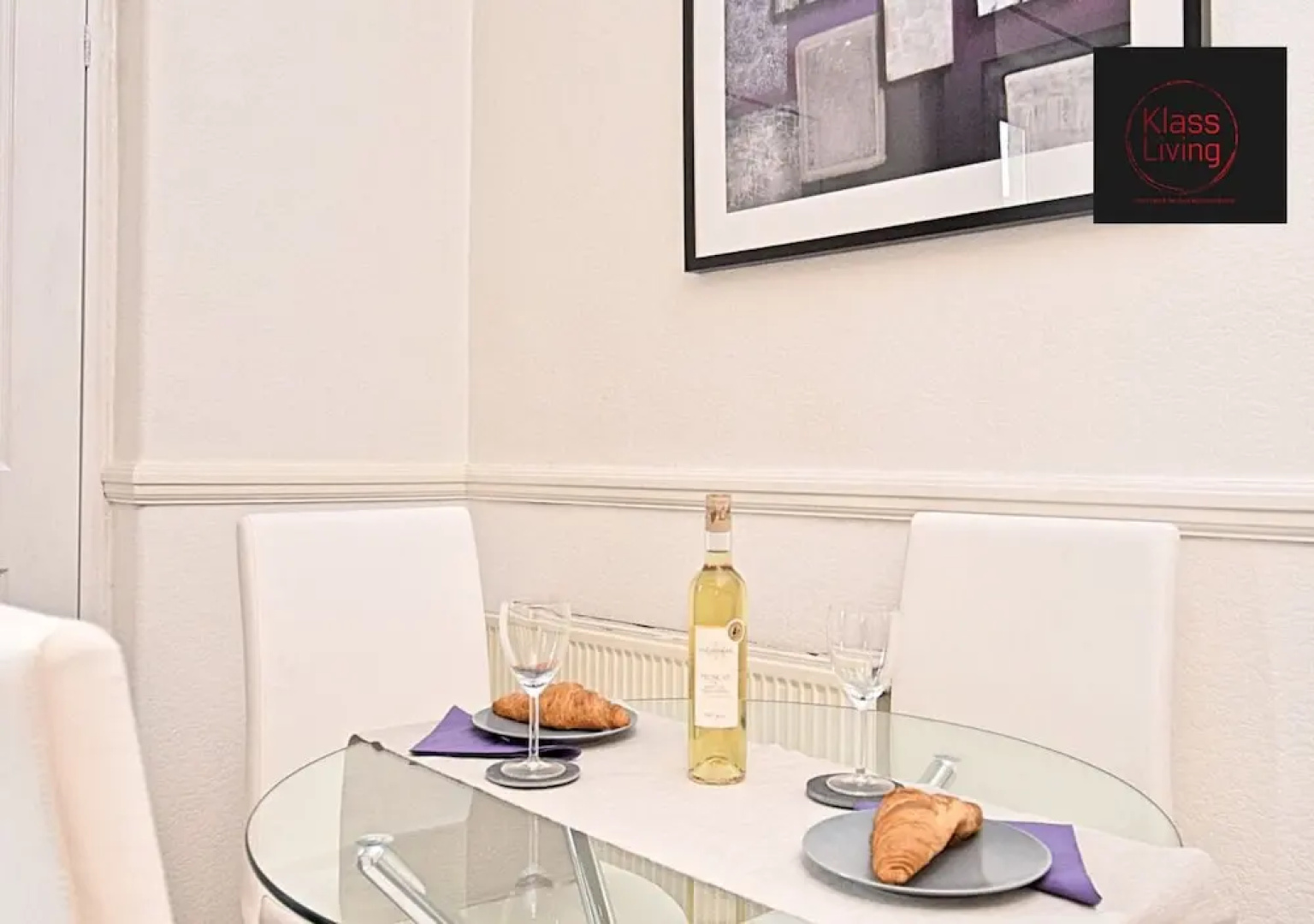 One Bedroom Apartment by Klass Living Serviced Accommodation Coatbridge - Whifflet Park Apartment With Wifi  and Parking