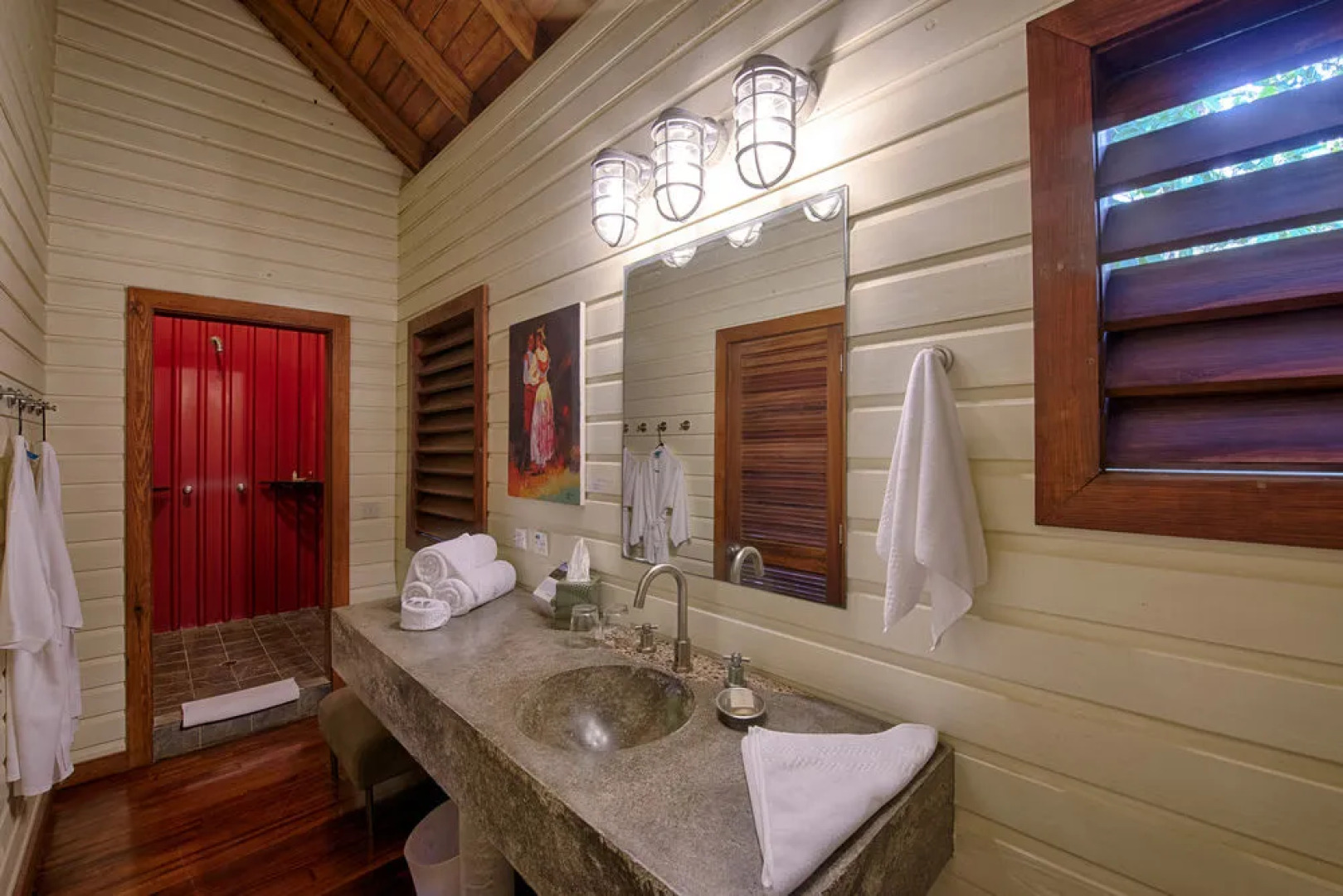 Pagua Bay House Oceanfront Cabanas