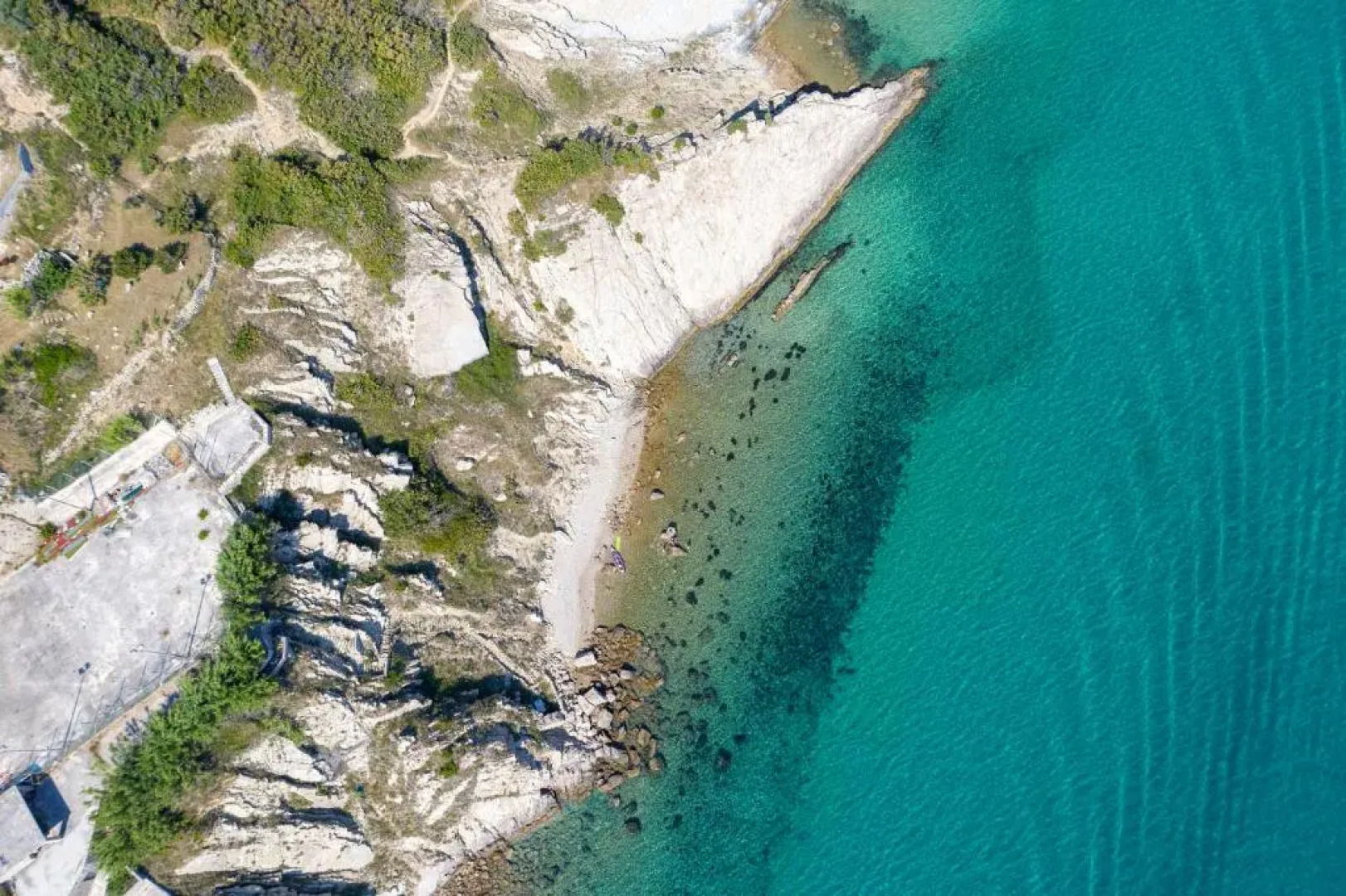 Luxury Seafront Villa Exclusive Pag with private pool by the beach on Pag island