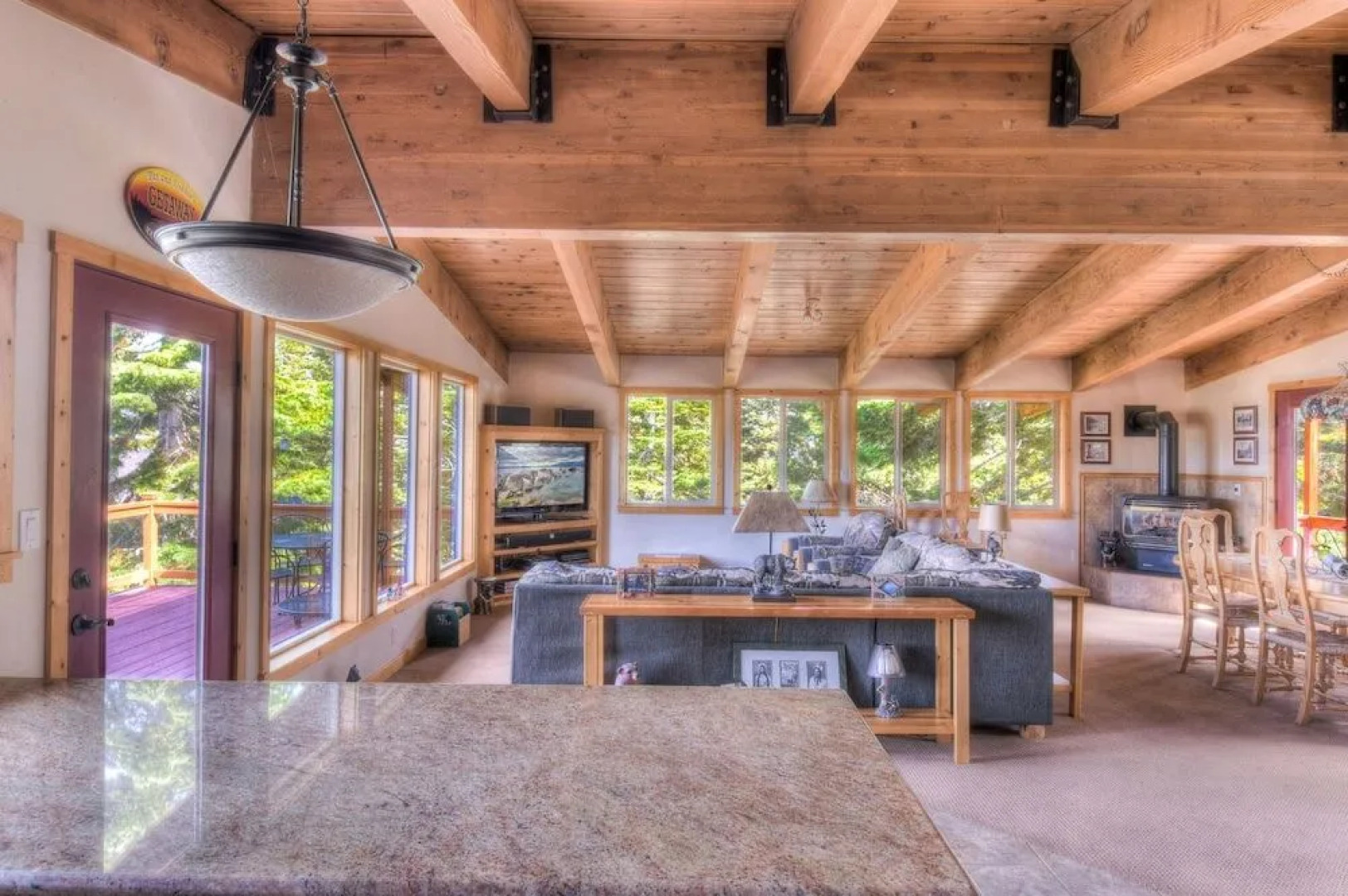 Chamberland Getaway Lake Views w/ Deck!