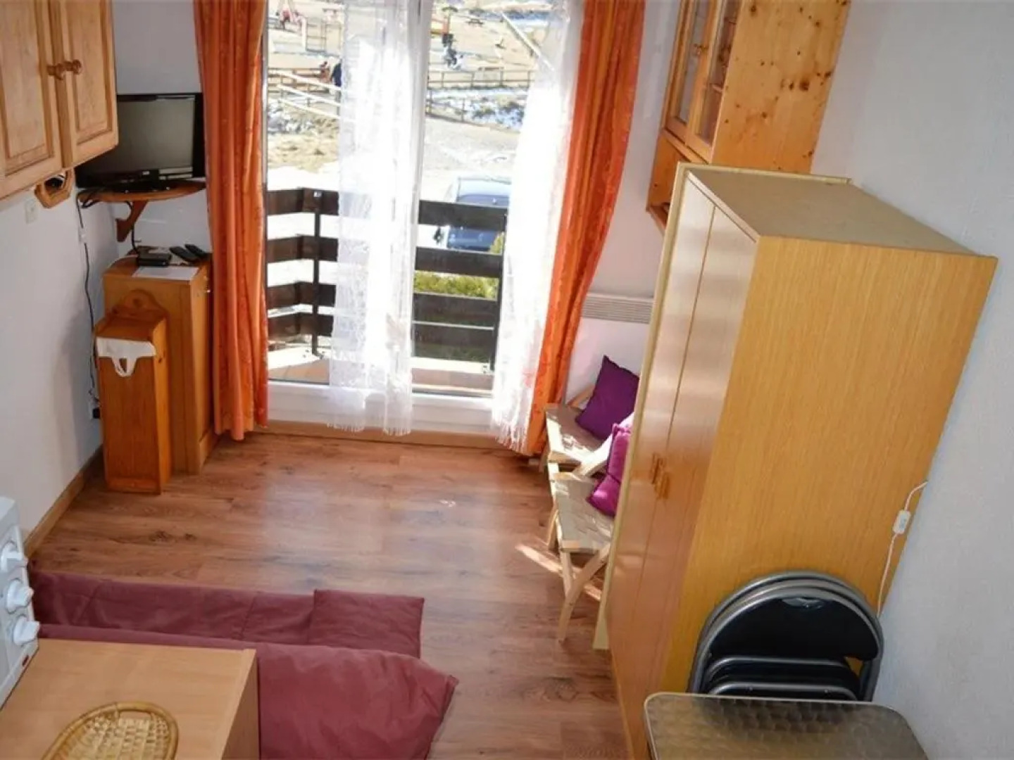 Appartement Bolquère-Pyrénées 2000, 1 pièce, 3 personnes - FR-1-592-25