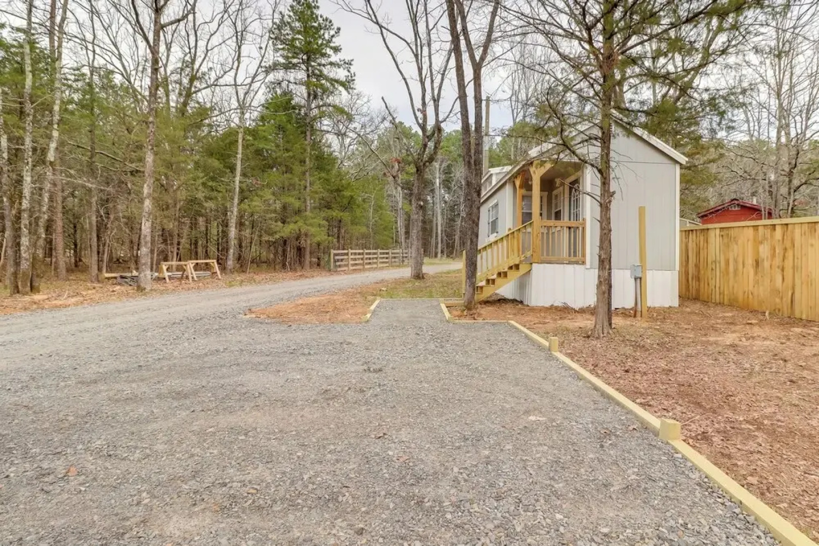 Steps to Greers Ferry Lake: Tumbling Shoals Cabin!