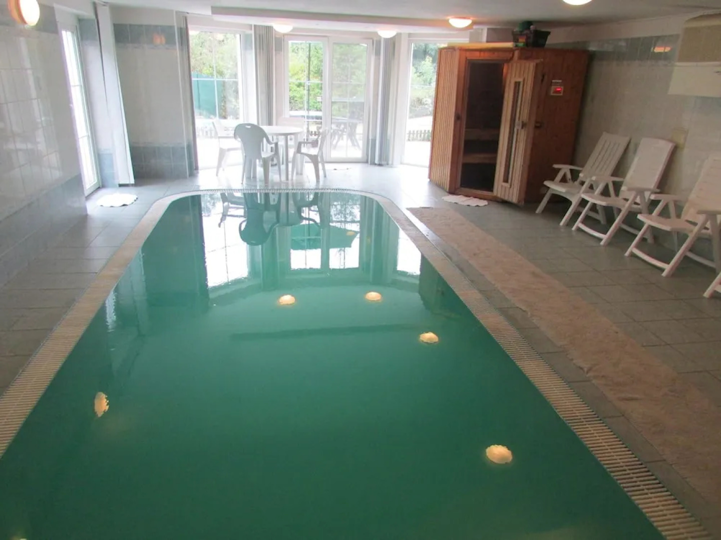 Villa with pool and sauna at Prague