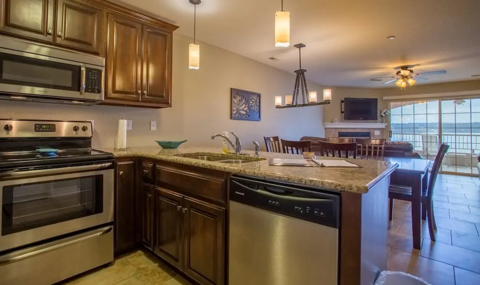 Lavish Lake Escape by RedAwning