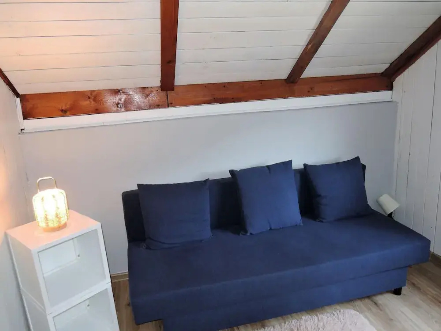 Cottage Overlooking the Lake, Insko