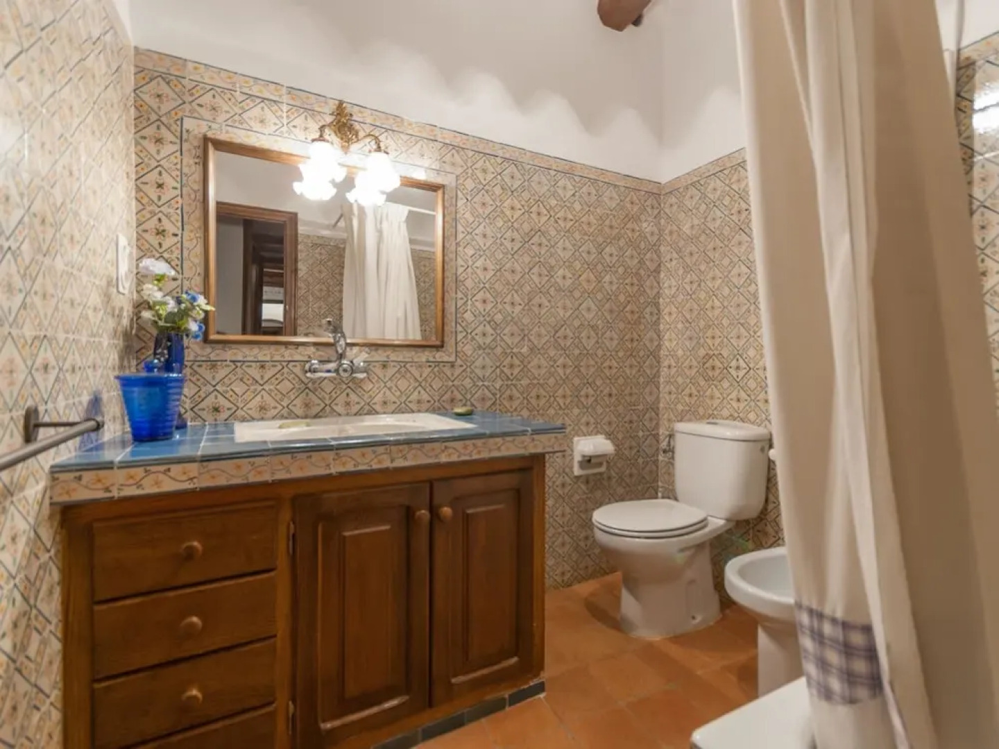 Lovely Holiday Home in Santa Oliva Spain With Garden