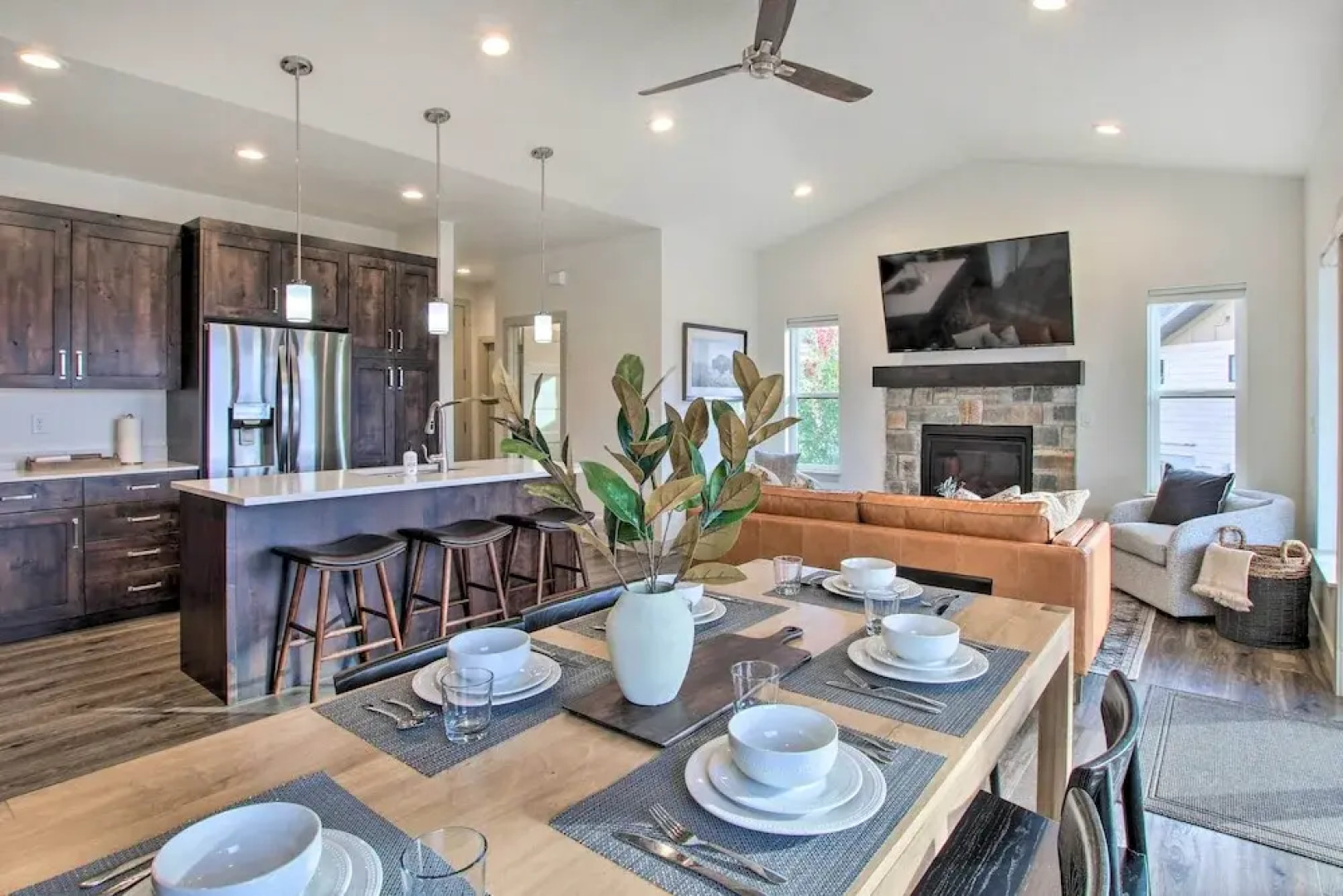 Eden Home w/ Stunning View ~ 6 Mi to Skiing!