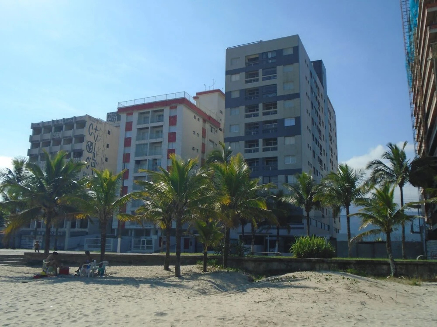 Apartamento Frente ao Mar em Praia Grande