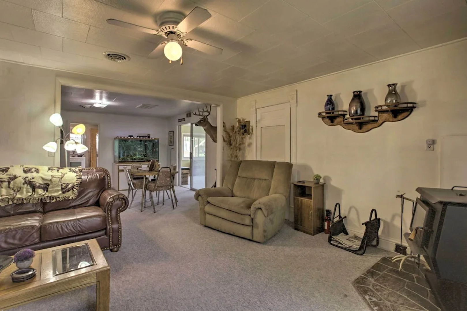 Walkable Ten Sleep House w/ Patio & Sunroom!