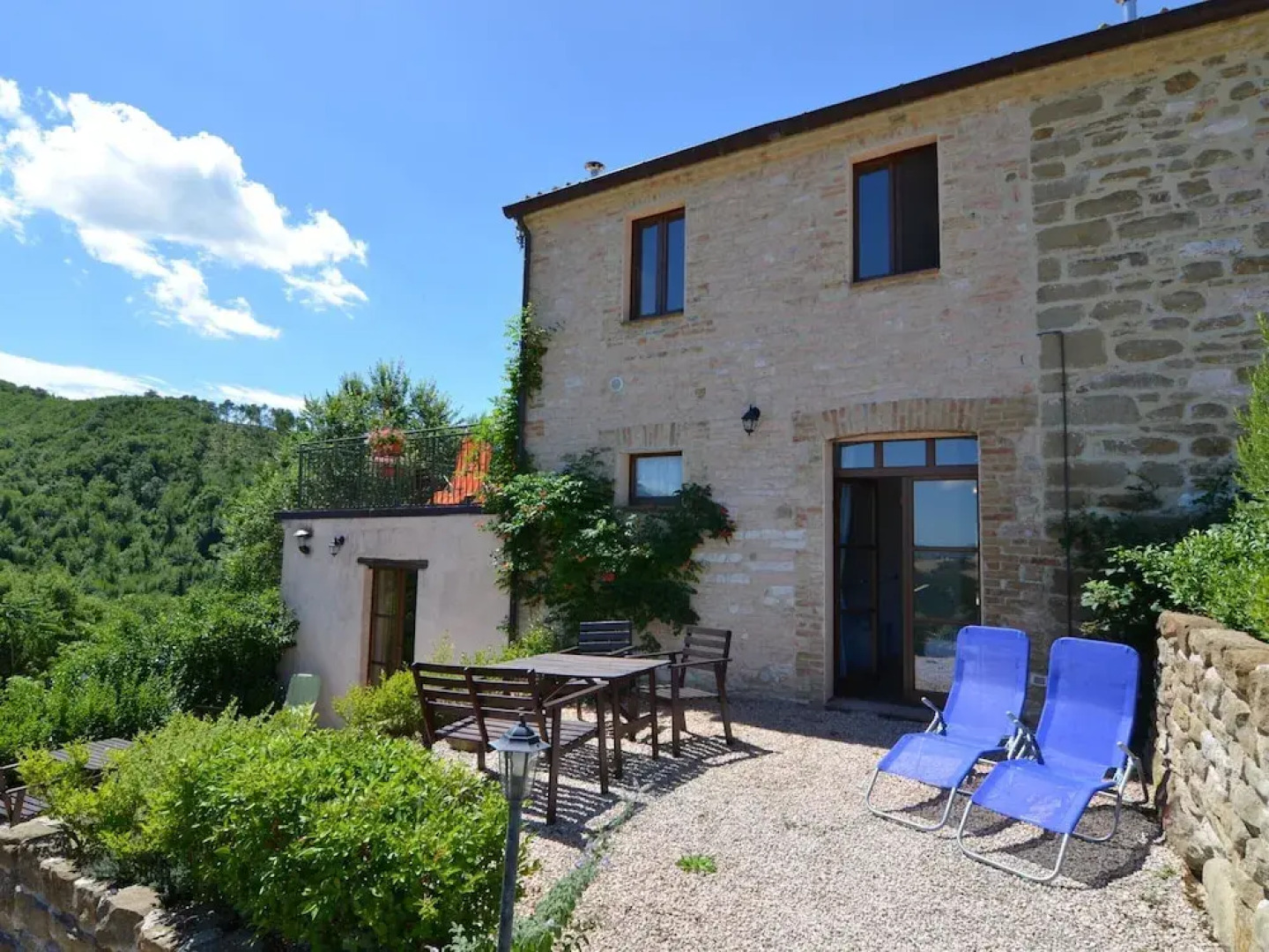 Tasteful Apartment in Pergola With Terrace