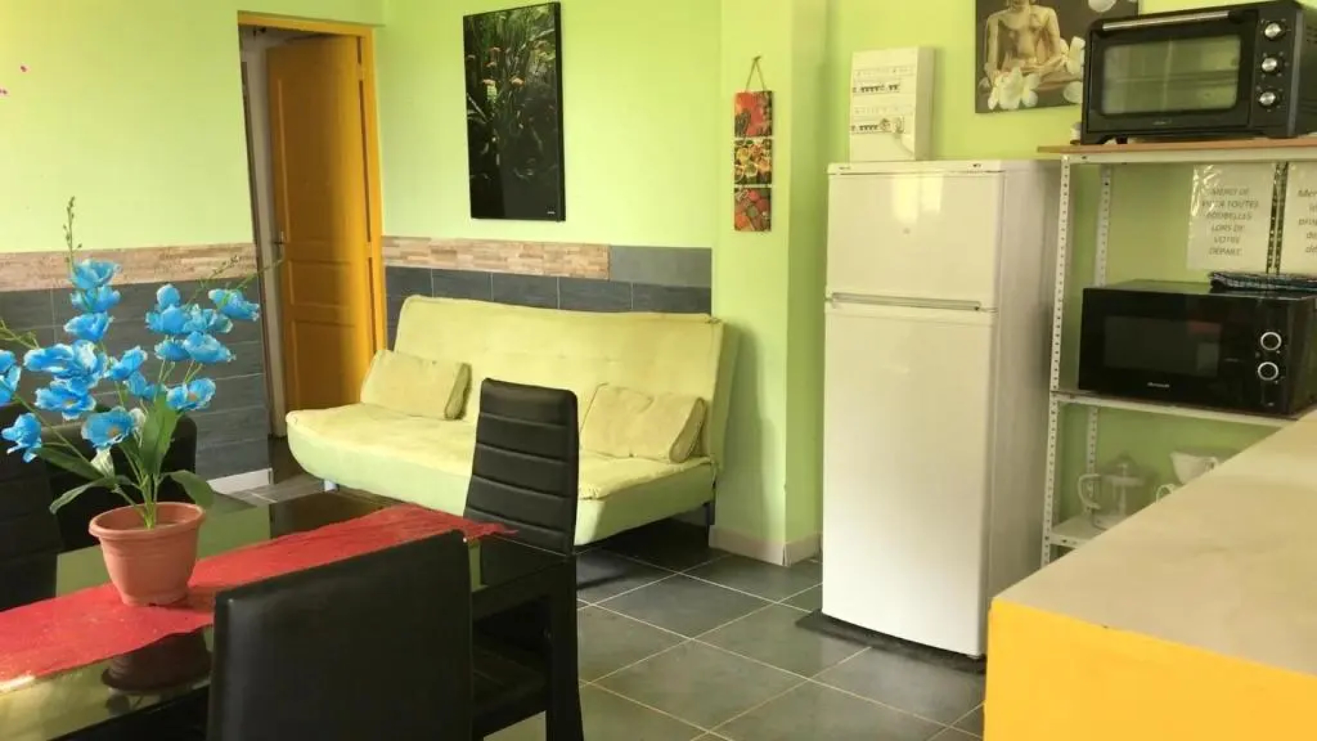 Appartement d'une chambre avec piscine partagee jacuzzi et terrasse a Sainte Marie a 5 km de la plage