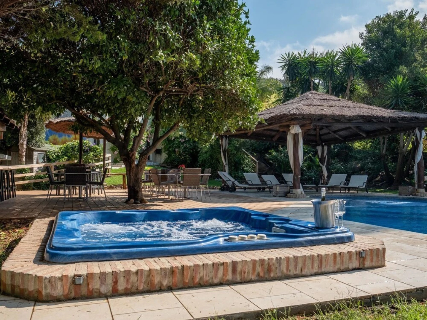 Opulent Villa in Casares With Luxurious Pool House & Jacuzzi