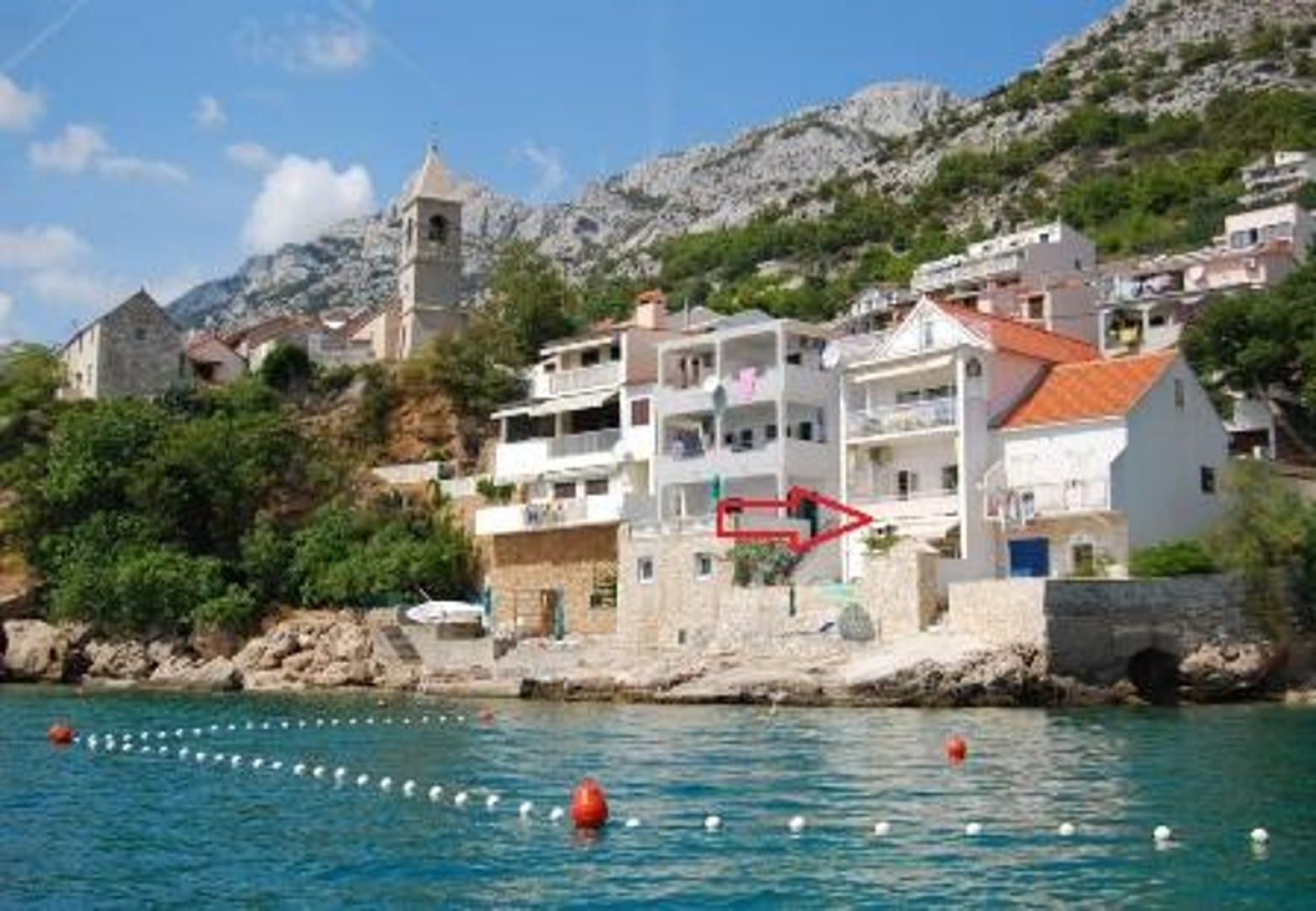 Apartment Gorda - by the sea: A1 Pisak, Riviera Omis