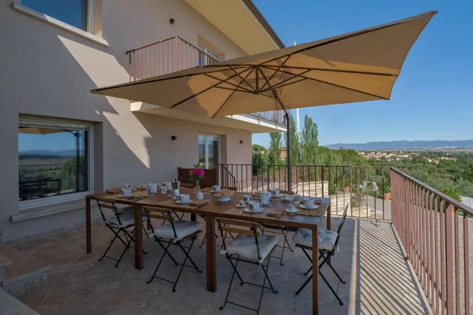 Villa Spaccasole su Cortona