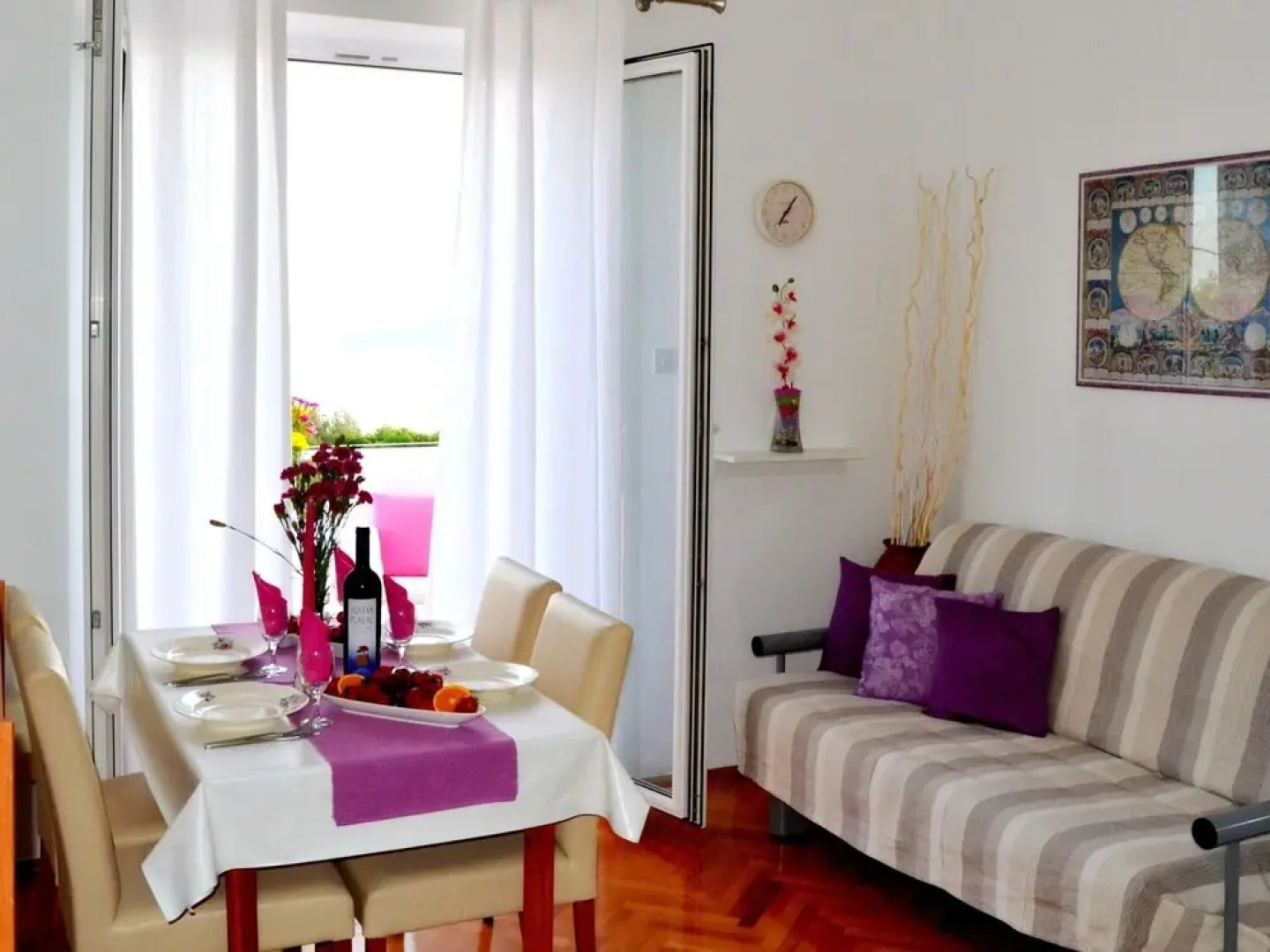 Apartments Lina - Three Bedroom Apartment With Two Balconies and Sea View