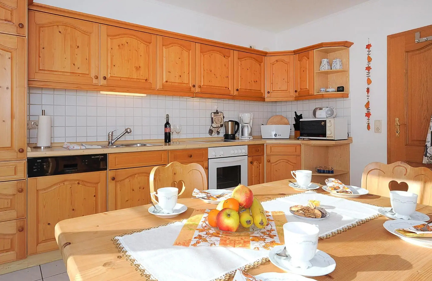 Jever-Ferienhaus Gartenblick