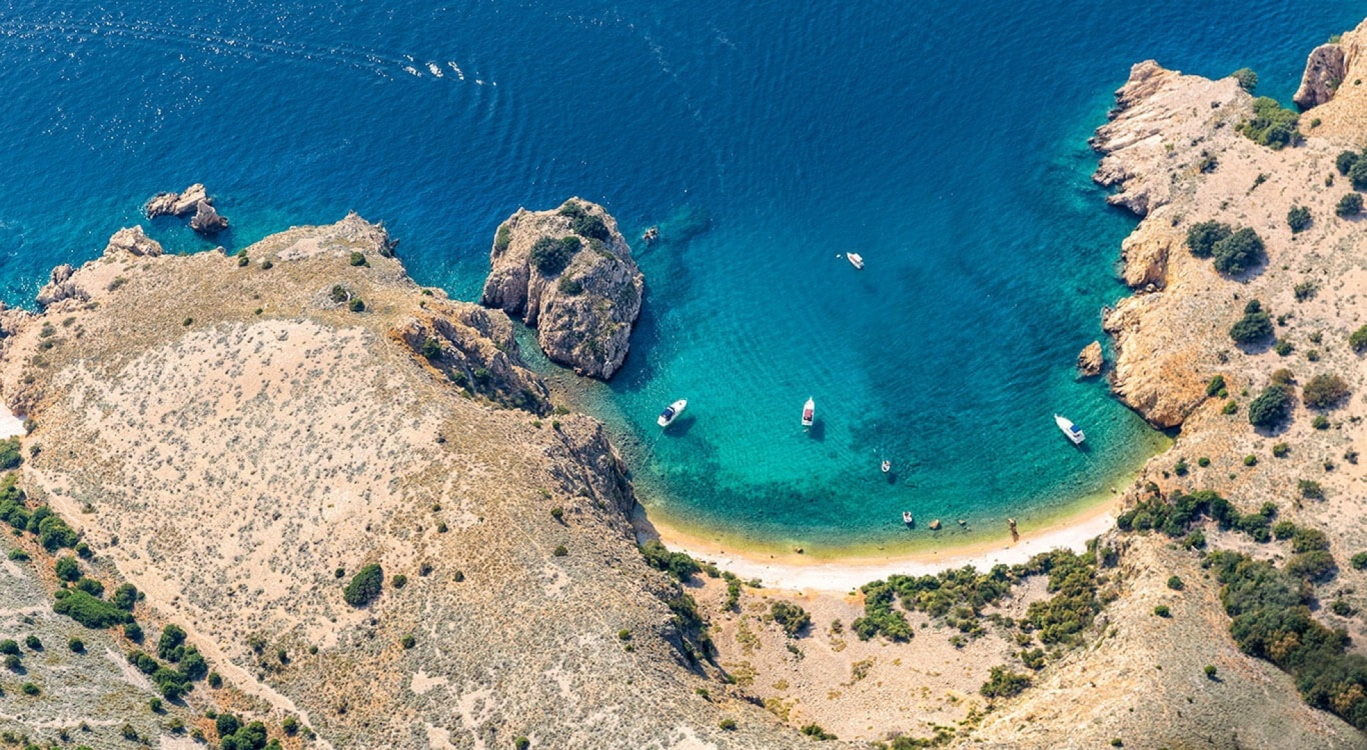 Holiday house Mari - modern holiday house close to sea: Punat, Island Krk