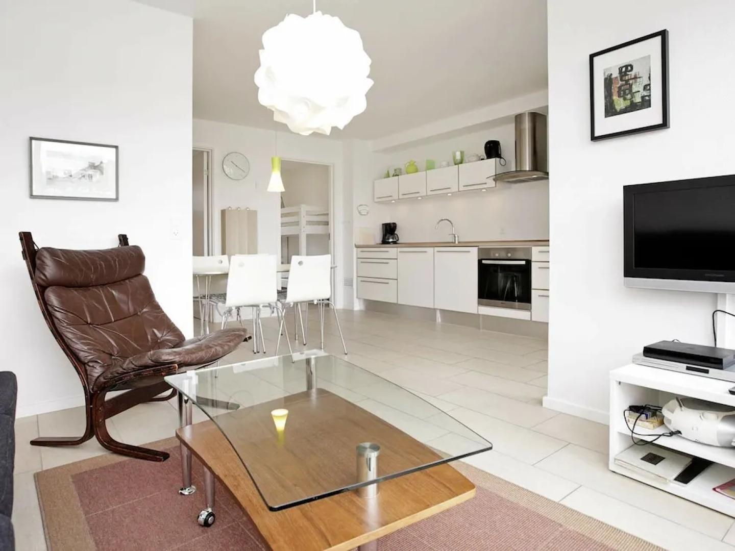 Bright Apartment in Bogense Denmark With Terrace