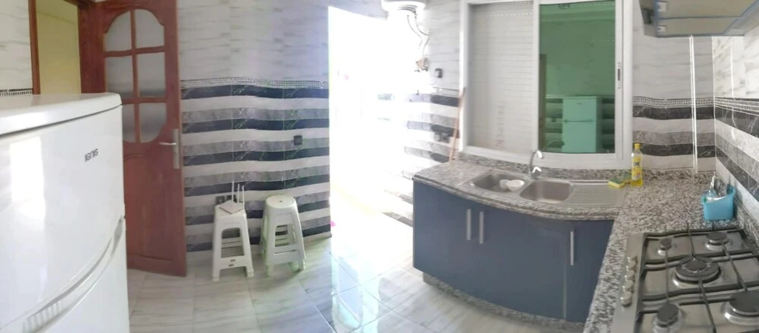 Apartment with 2 Bedrooms in Kenitra, with Wonderful City View, Furnished Terrace And Wifi - 10 Km From the Beach