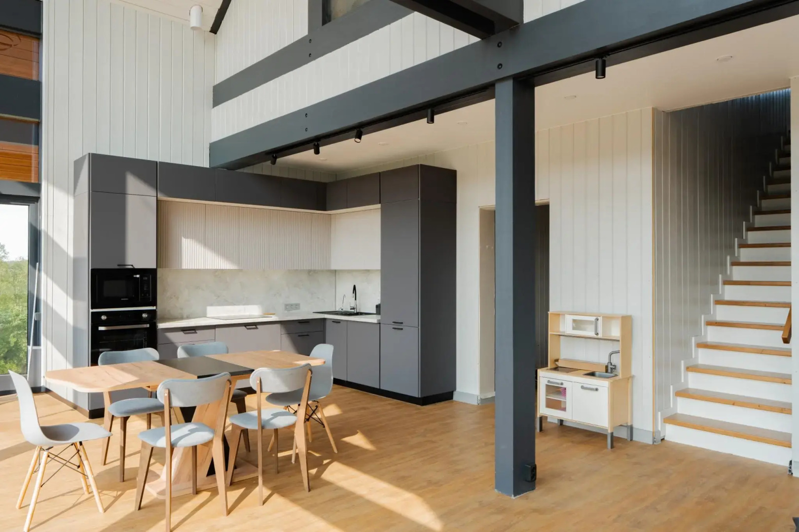 Коттедж Фахверк на берегу озера