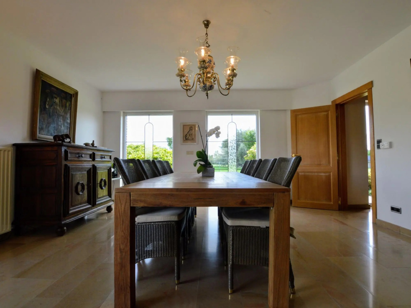 Spacious villa in Zingem with garden