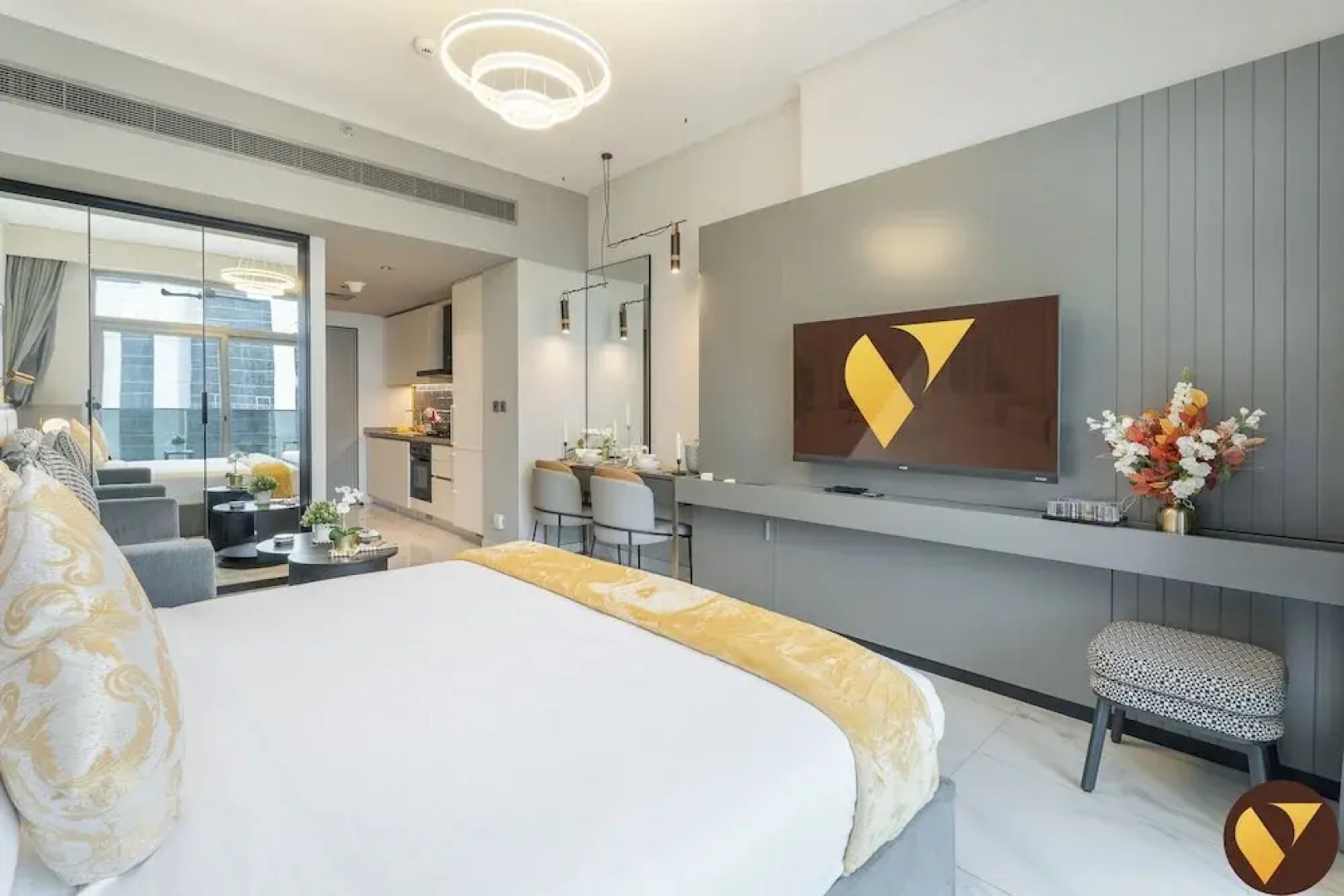 MAG Stylish Studio in Business Bay Pool