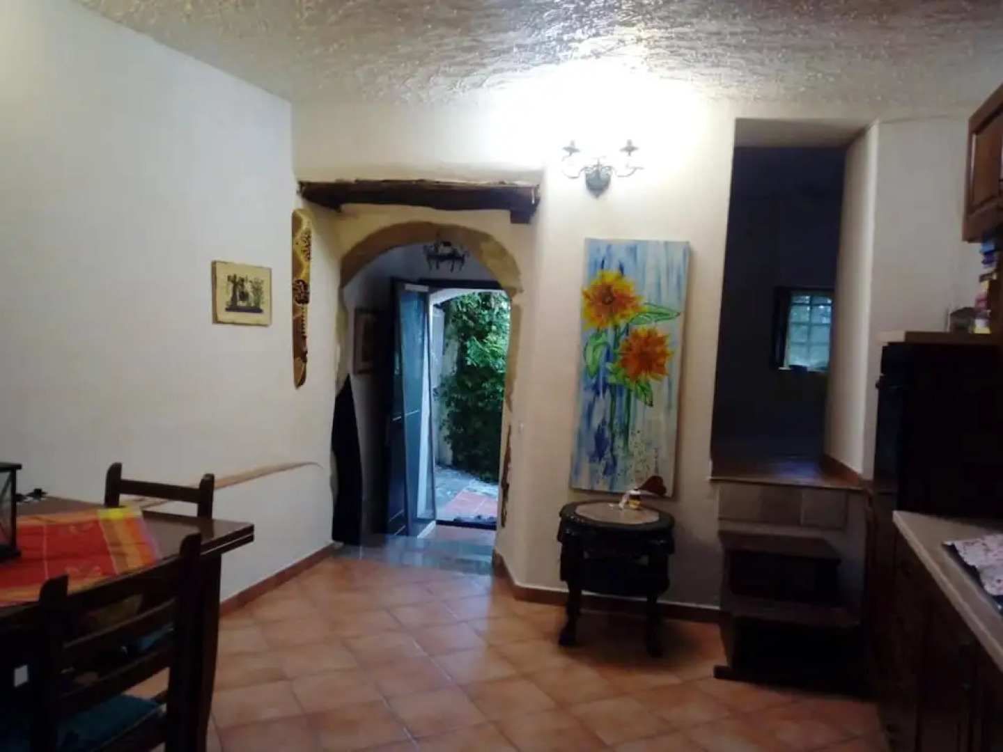 Apartment with One Bedroom in Gaggi, with Furnished Terrace - 11 Km From the Beach