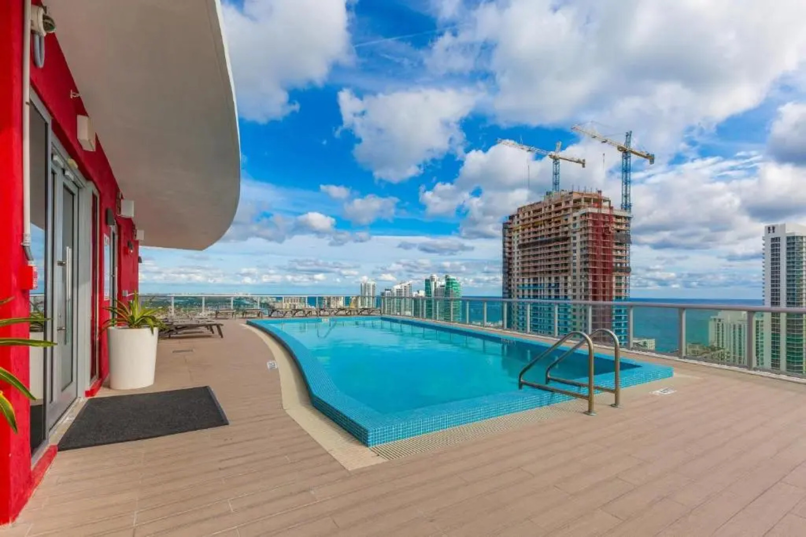 Modern Studio rental at Beachwalk Resort Hollywood 18th floor