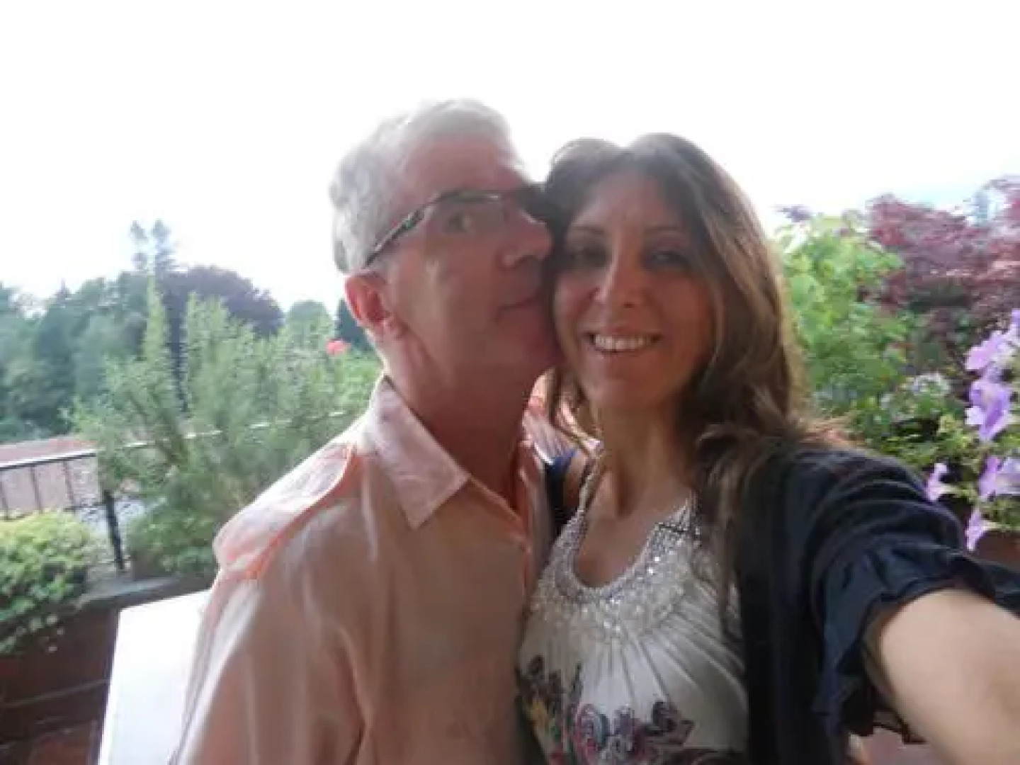 Terrazza con vista grande