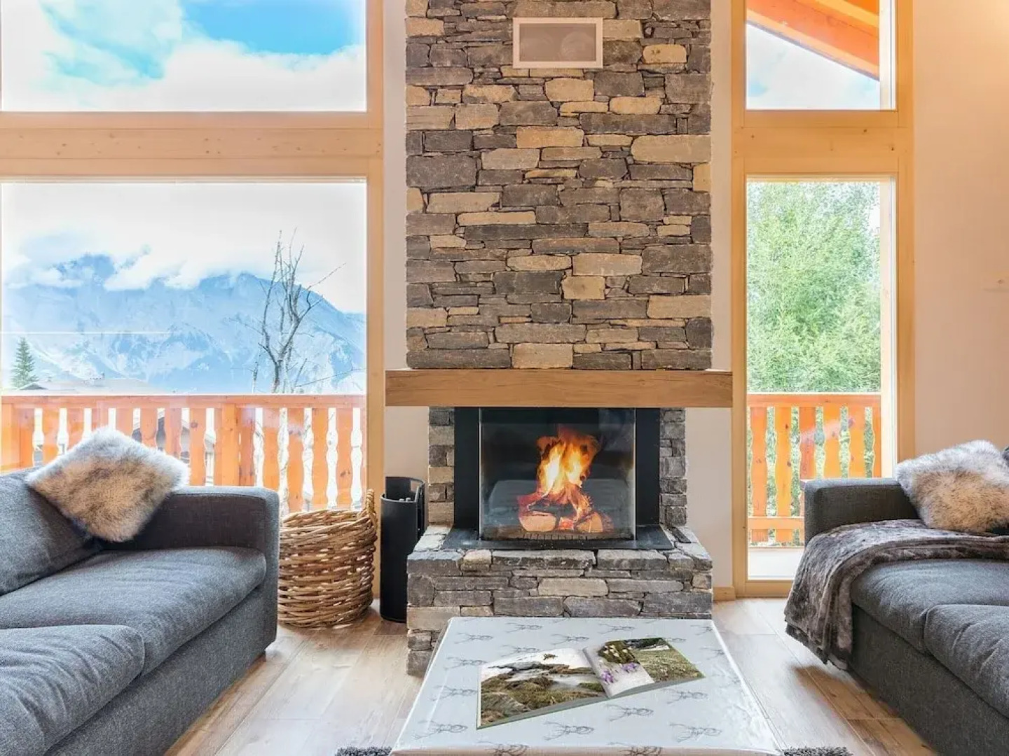 Chalet in Riddes Near Ski Lift Les 4 Vallees