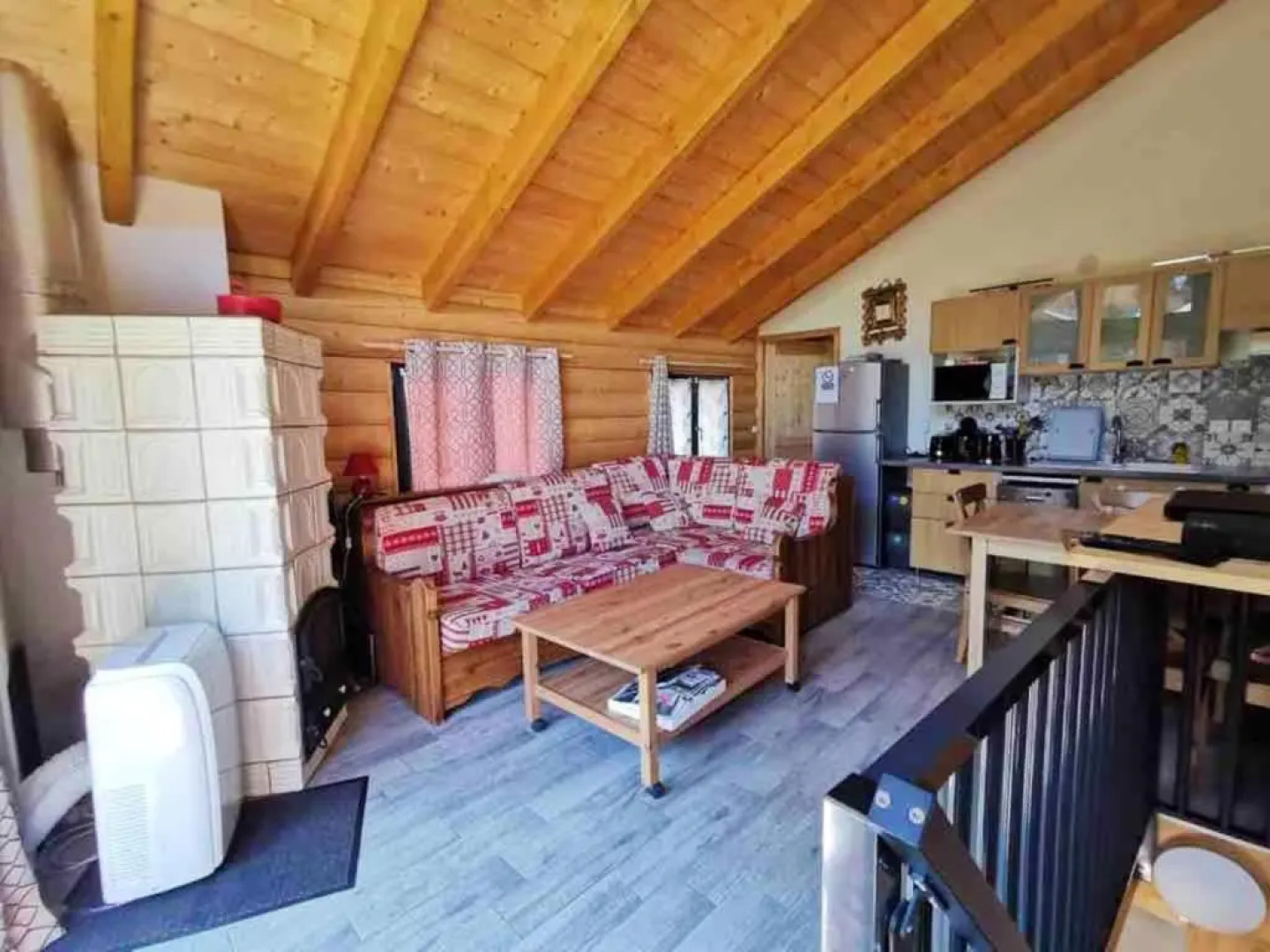 Maison de 3 chambres avec balcon amenage et wifi a Courchevel a 1 km des pistes
